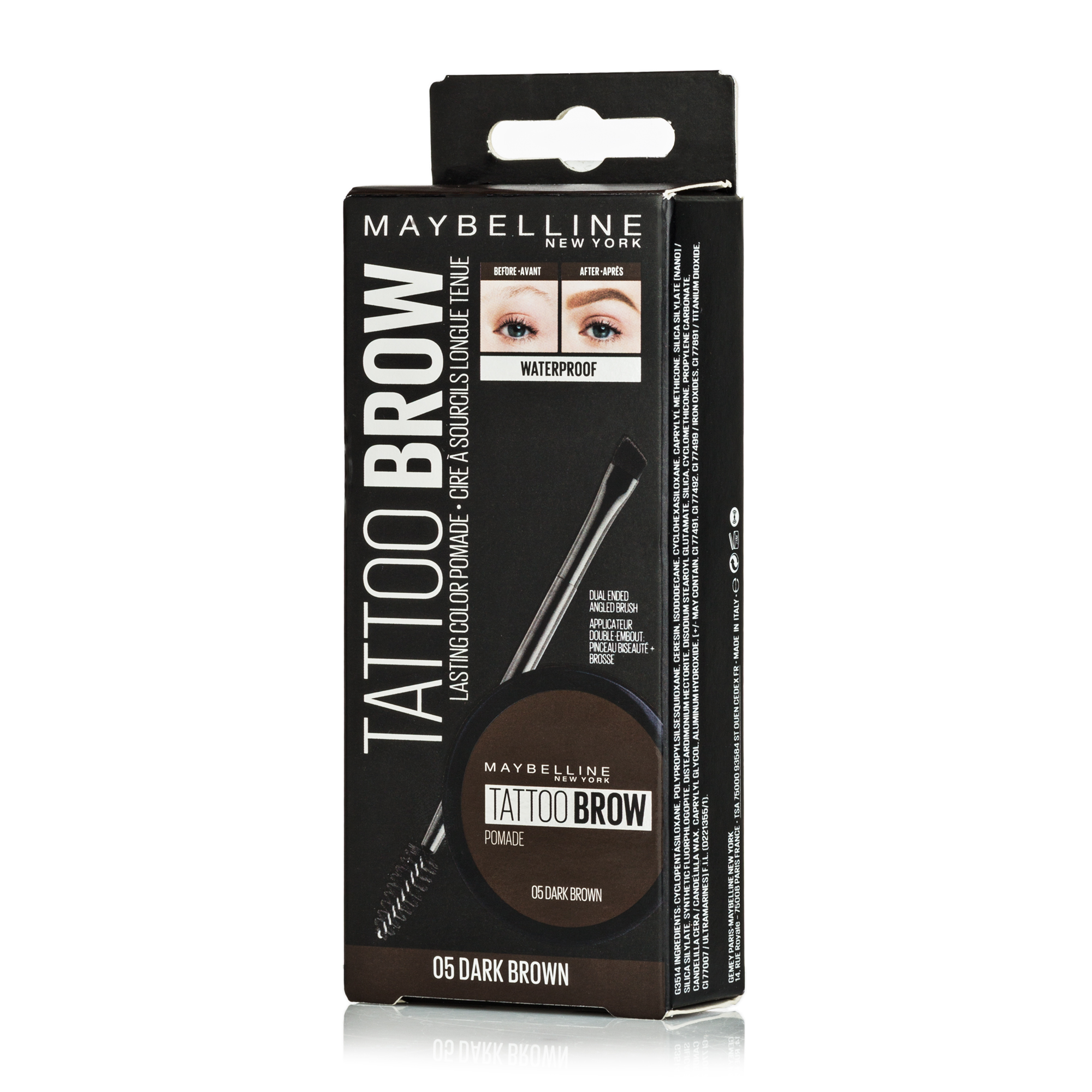

Помада для брів Maybelline New York Tatto Brow 005 Dark Brown, 3.5 мл
