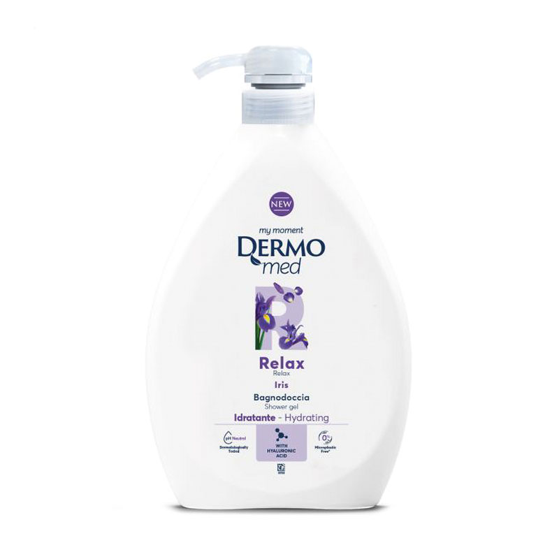 

Уцінка! Гель для душу жіночий DermoMed Relax Iris Shower Gel Релакс, 1 л