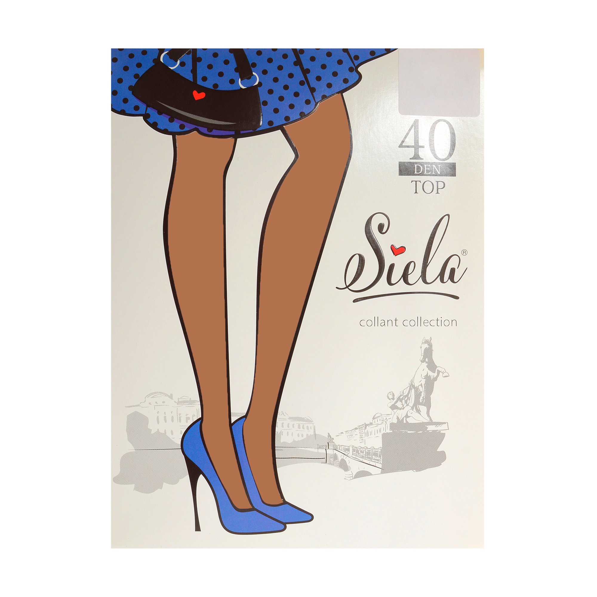 

Колготки жіночі Siela Top 40 DEN Daino, р. 2