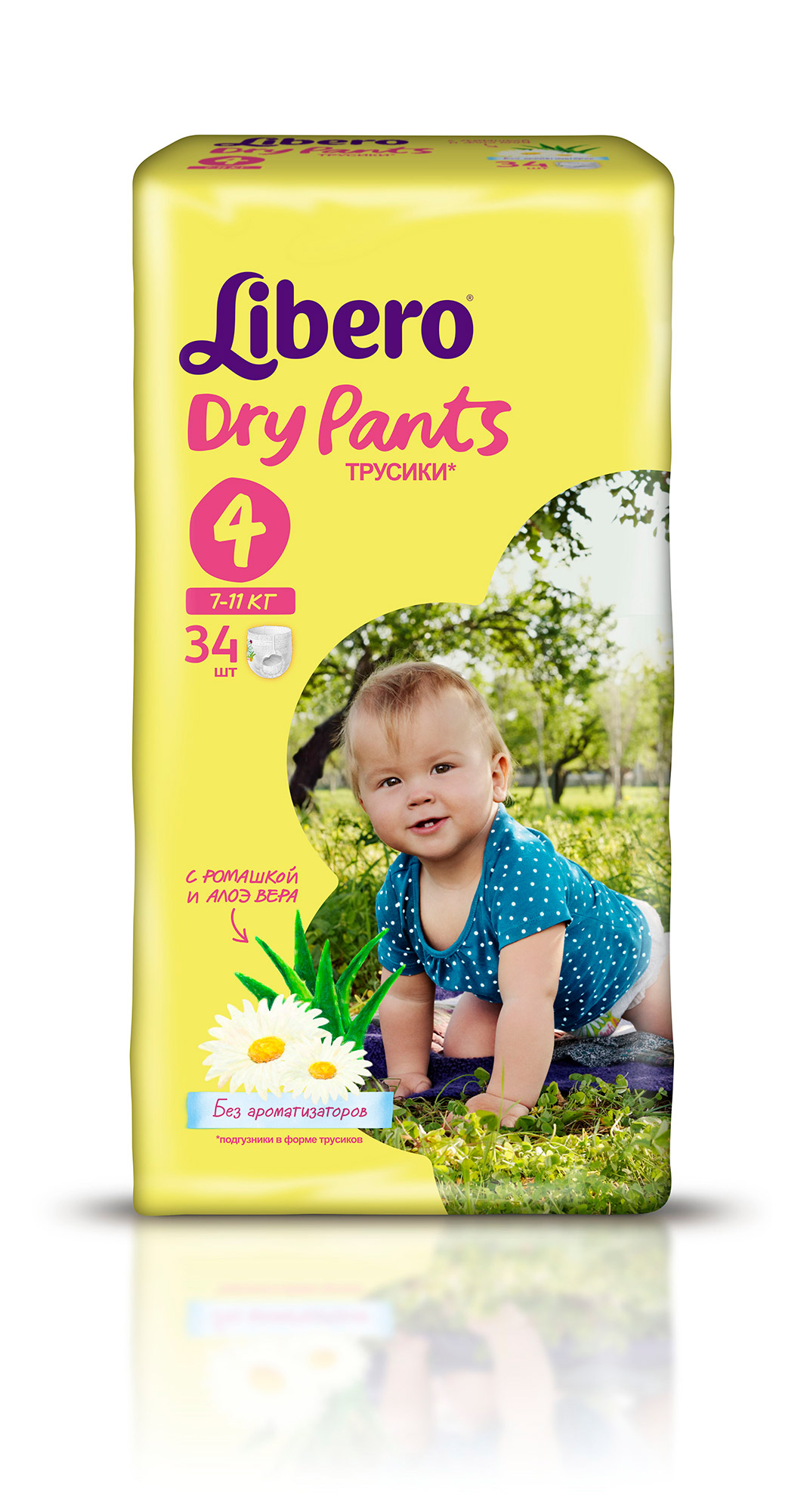 

Підгузки дитячий Libero DryPants розмір 4, 7-11 кг, 34 шт