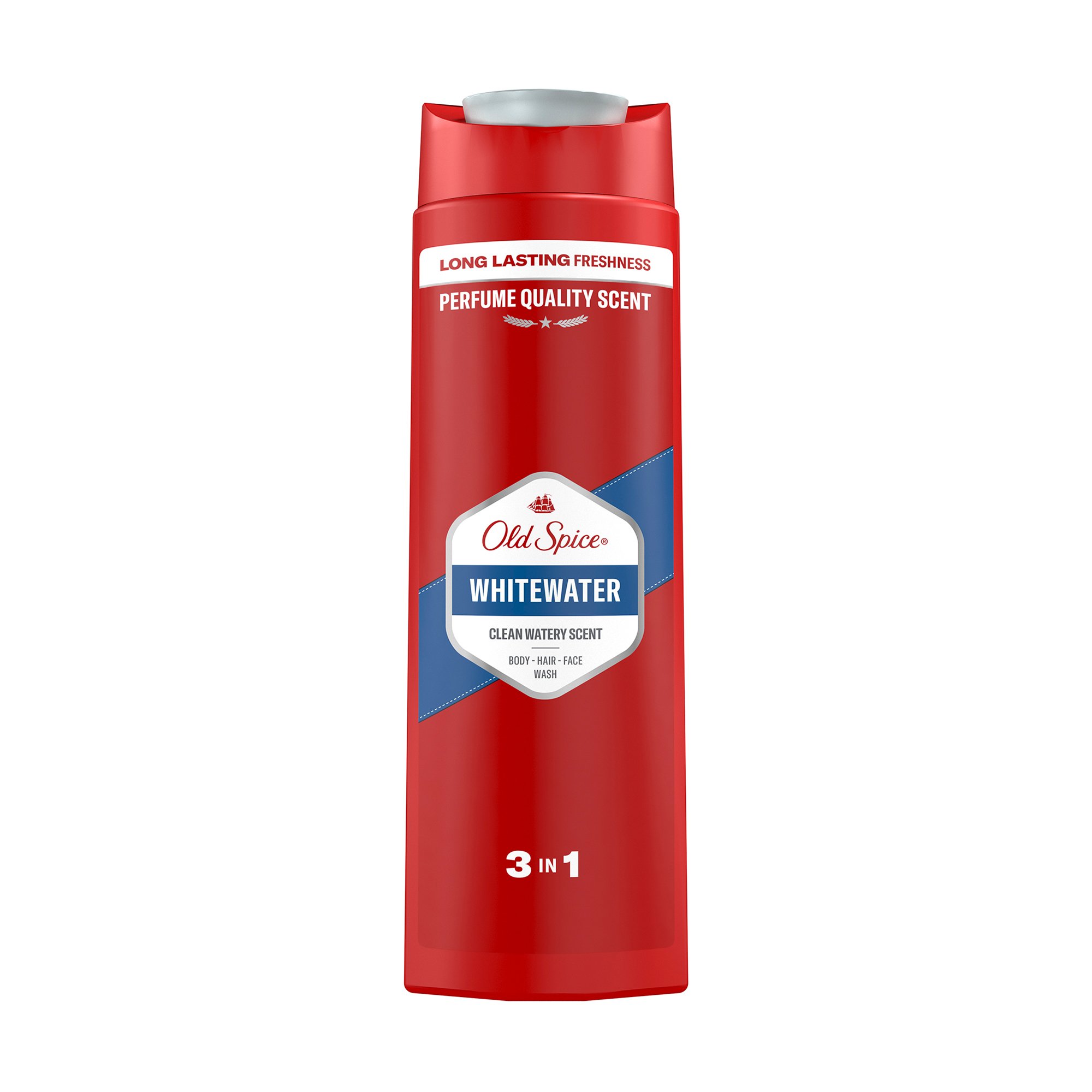 

Гель для душу + шампунь 3-в-1 Old Spice Whitewater, 400 мл