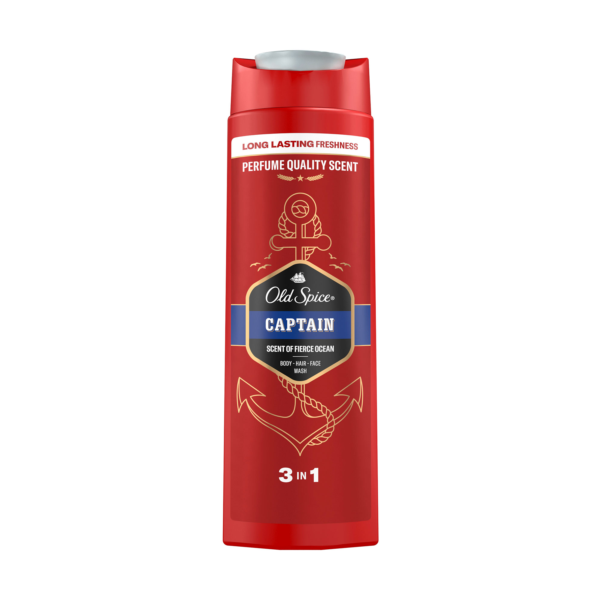 Гель для душу 3-в-1 Old Spice Captain, 400 мл