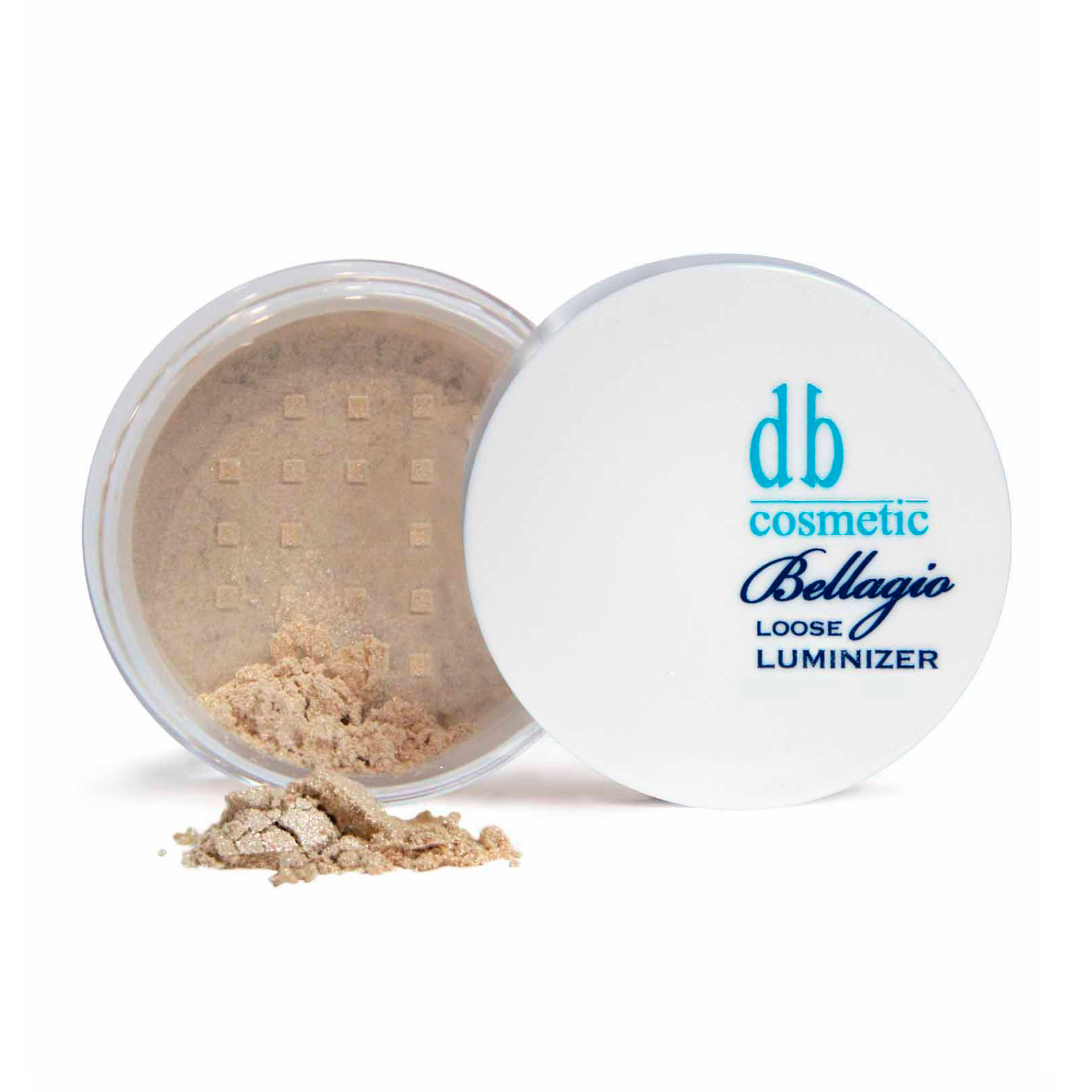 

Розсипчаста пудра для обличчя db Cosmetic Bellagio Loose Luminizer з голографічним ефектом 064, 7 г