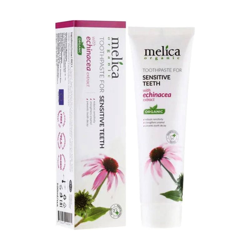 

Уцінка! Зубна паста Melica для чутливих зубів з екстрактом ехінацеї, 100 мл