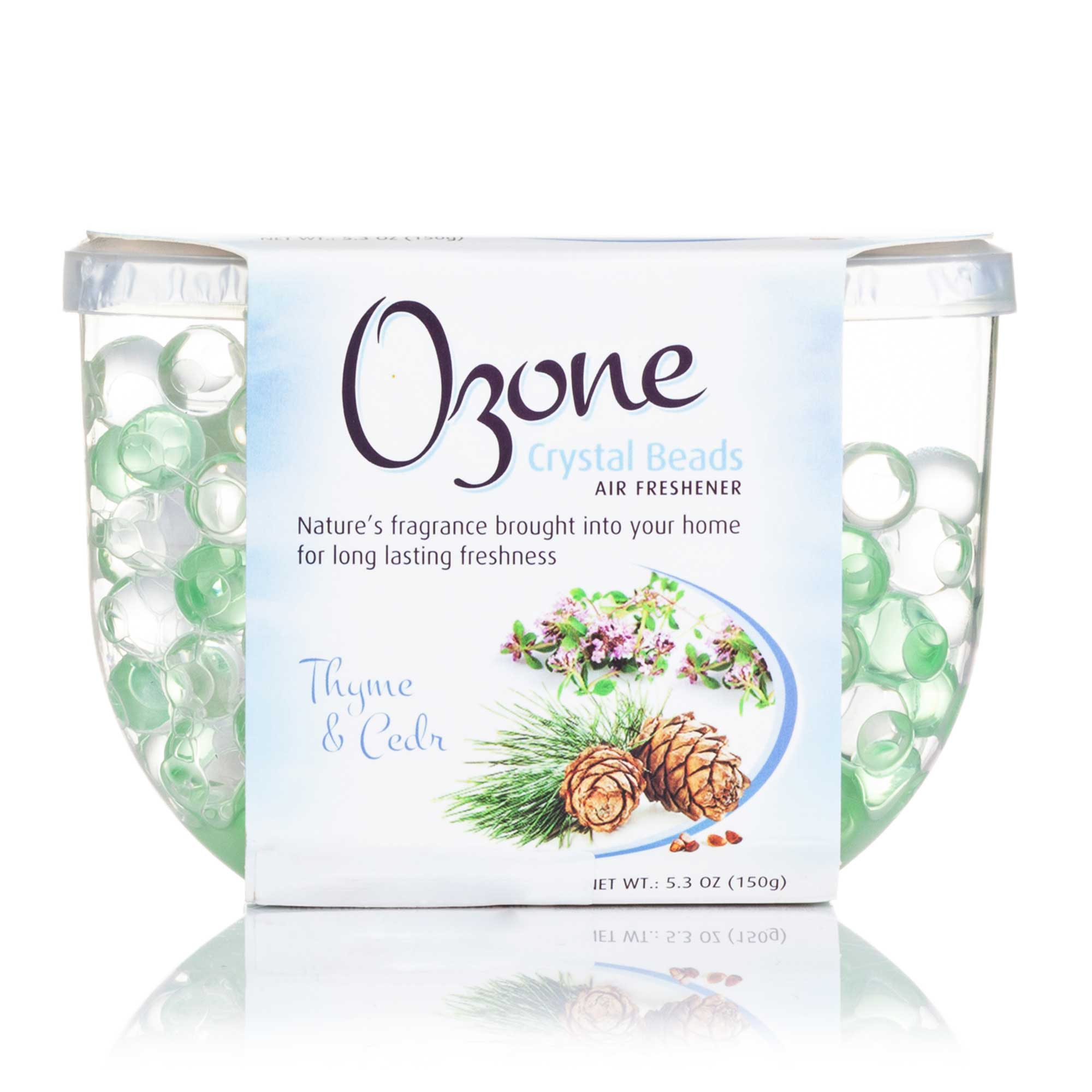 

Гелевий освіжувач повітря Ozone тім'ян і кедр, 150г