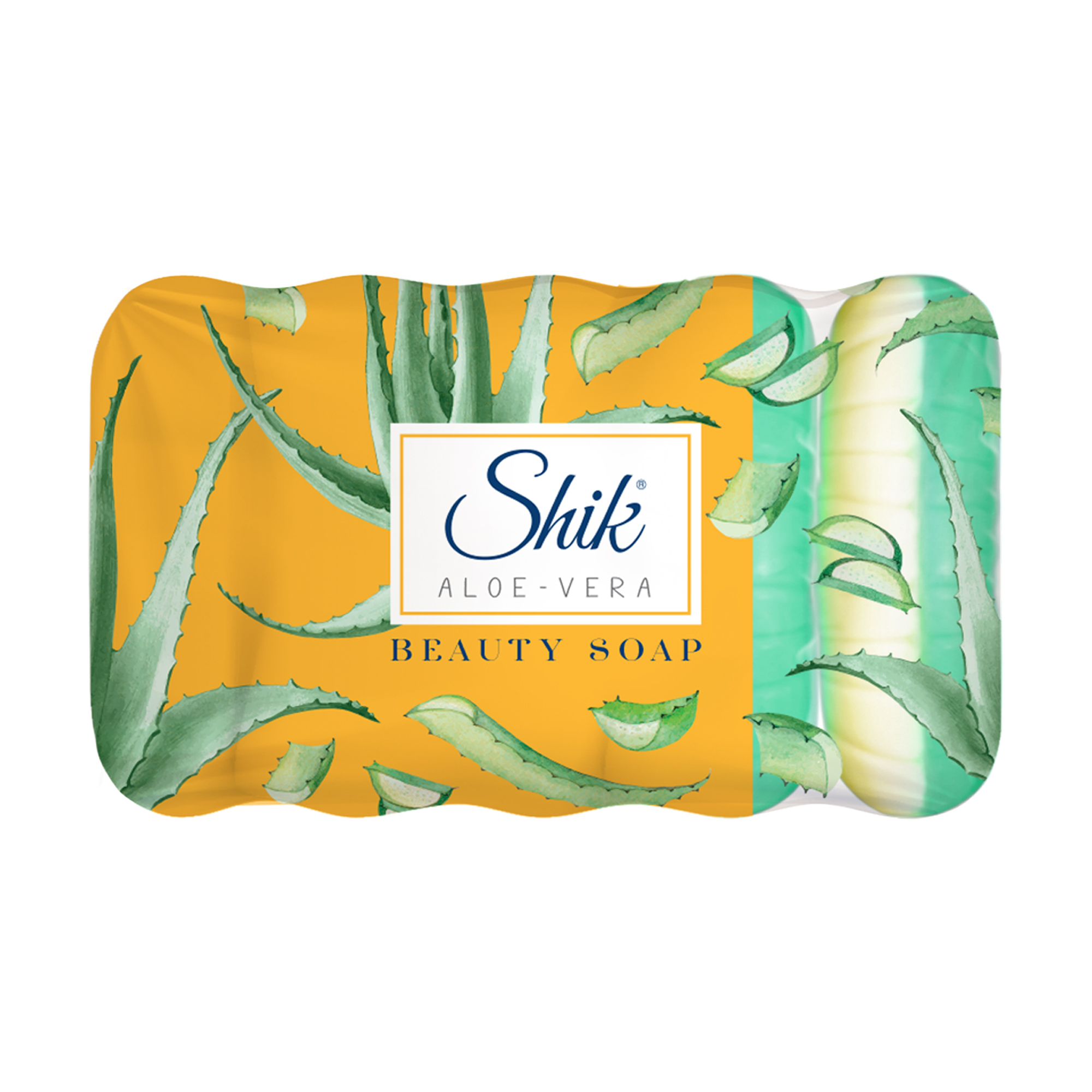 

Мило туалетне Shik Beauty Soap Алое вера, 5*70 г