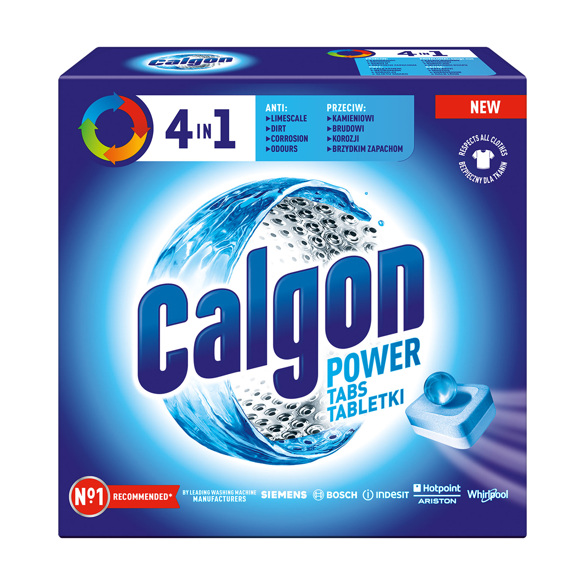 

Таблетки Calgon для пом'якшення води, 15 шт