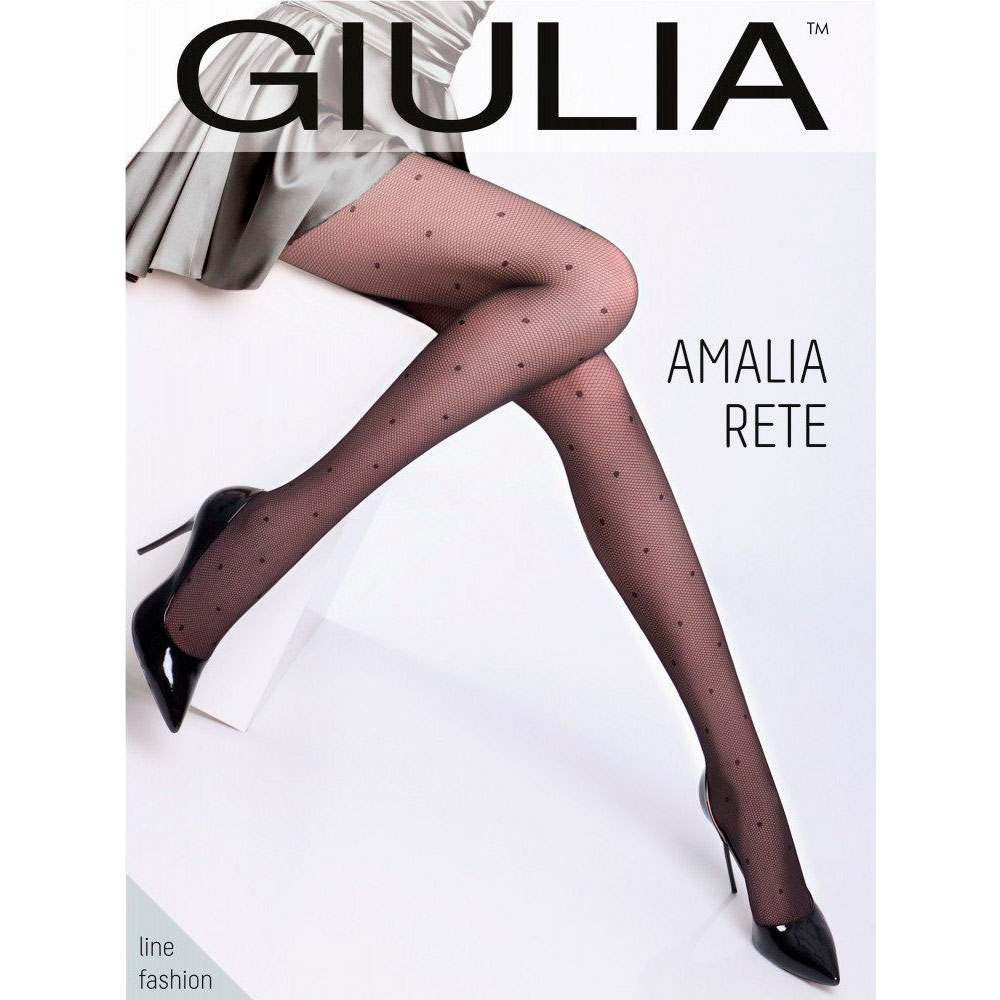 

Колготки жіночі GIULIA AMALIA RETE 40 (2) Den nero р.3