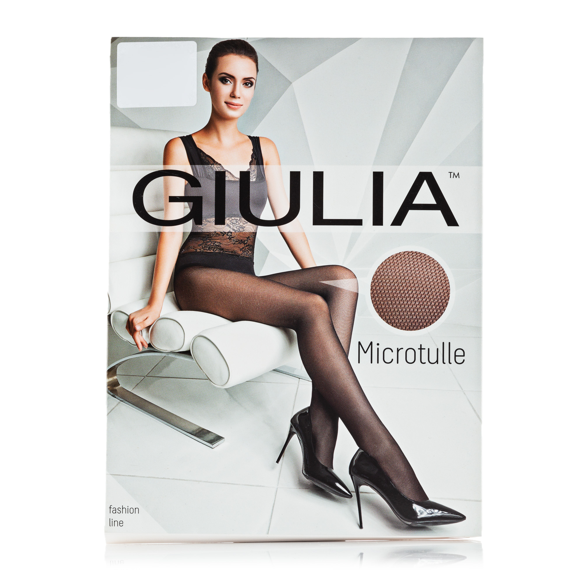 

Колготки жіночі GIULIA MICROTULLE 40 (1) Den nero р.2