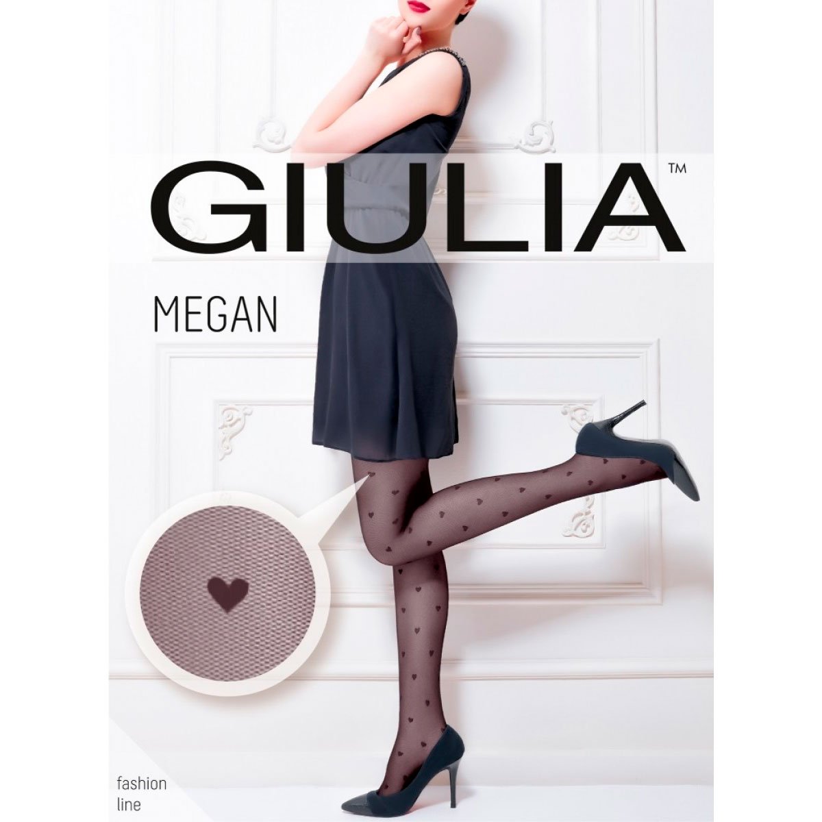 

Колготки жіночі GIULIA MEGAN 40 (1) Den nero р.2