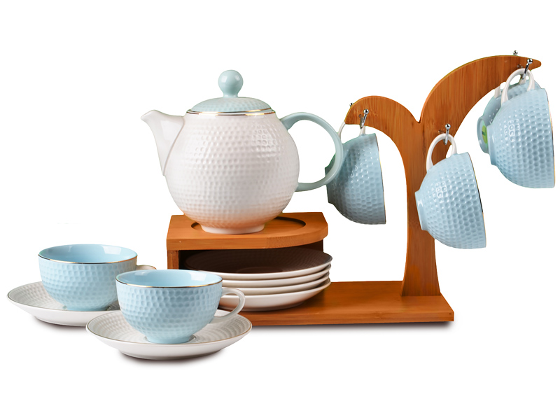 

Сервіз чайний на підставці Lefard, 13пр,359-034