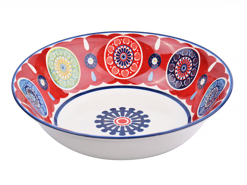 

Салатник Claytan Ceramics Самайя марун,24см,910-149