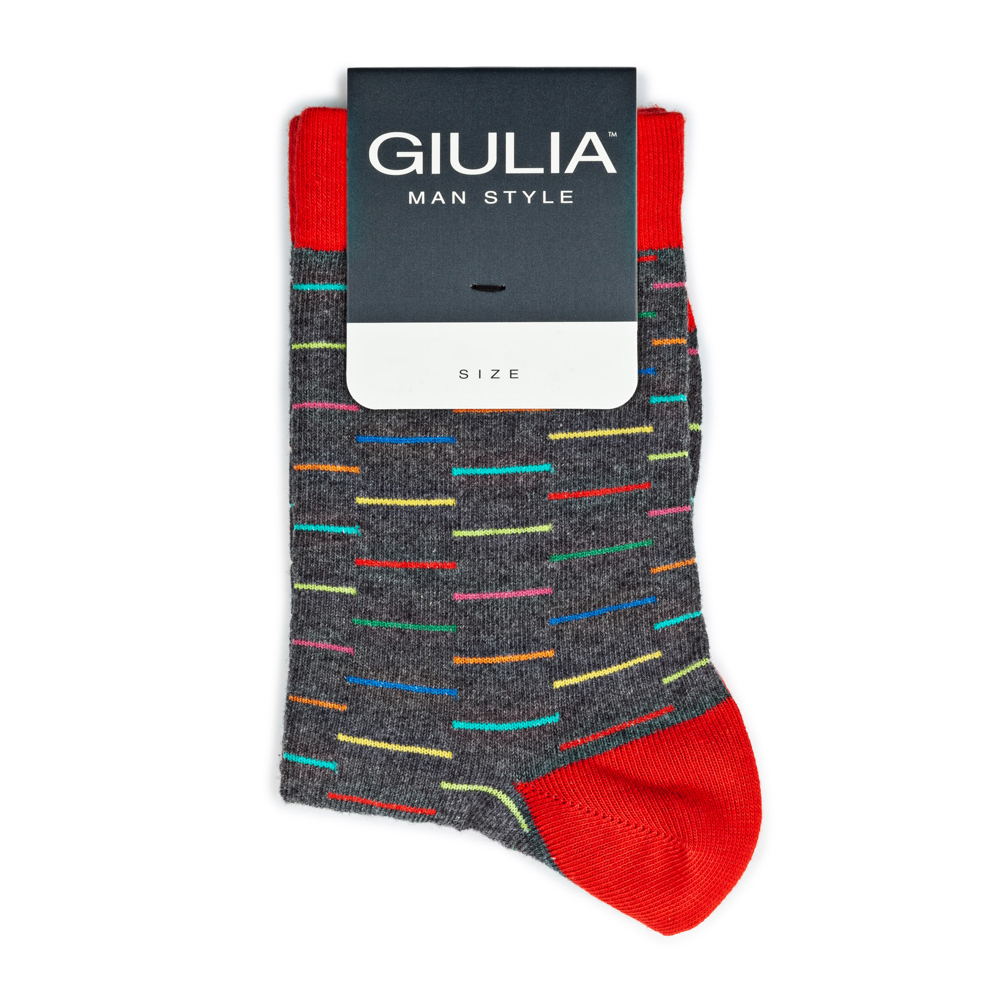 

Шкарпетки чоловічі GIULIA MSL-015 calzino melange р.43-46