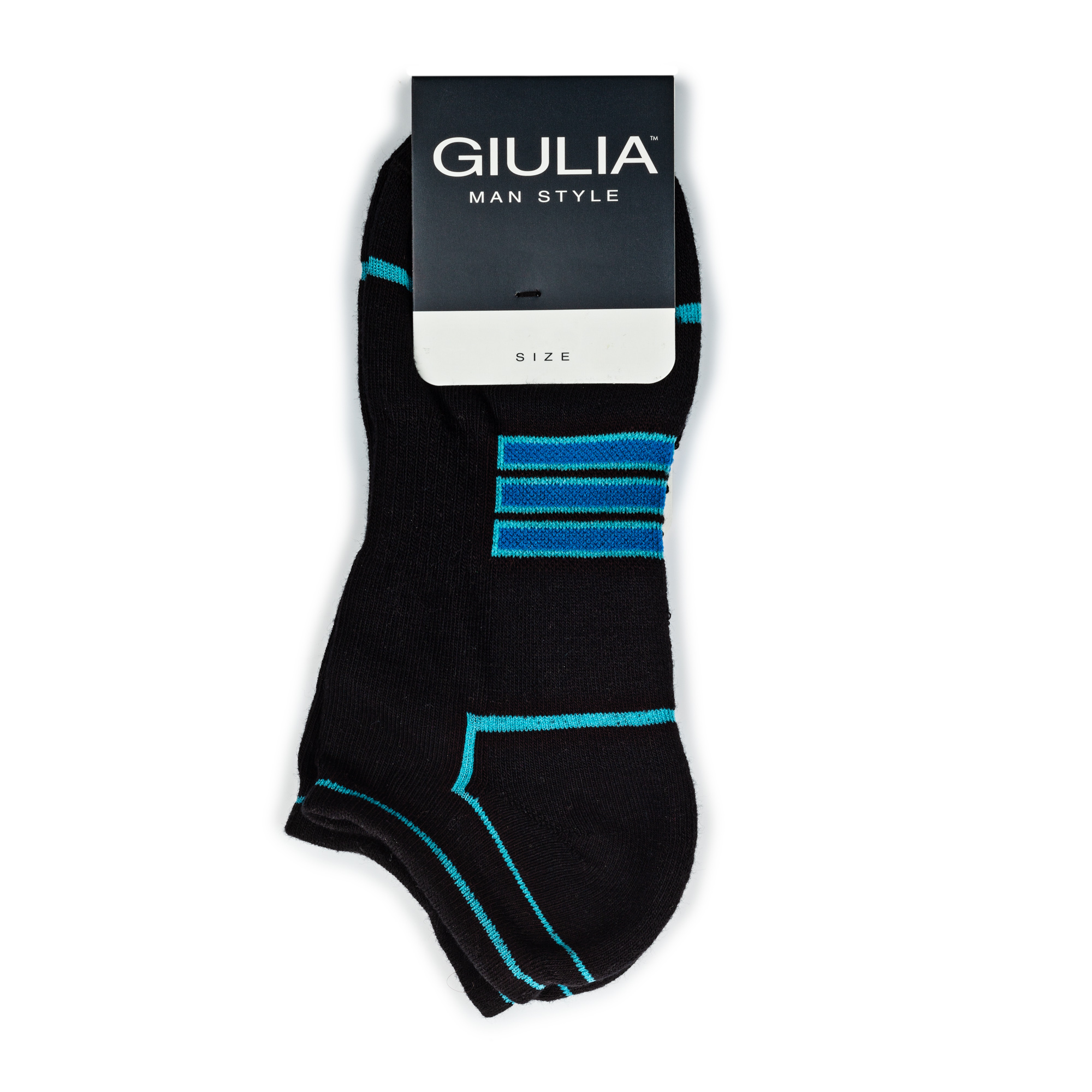 

Шкарпетки чоловічі GIULIA MS SPORT-05 calzino black mentol р.39-42