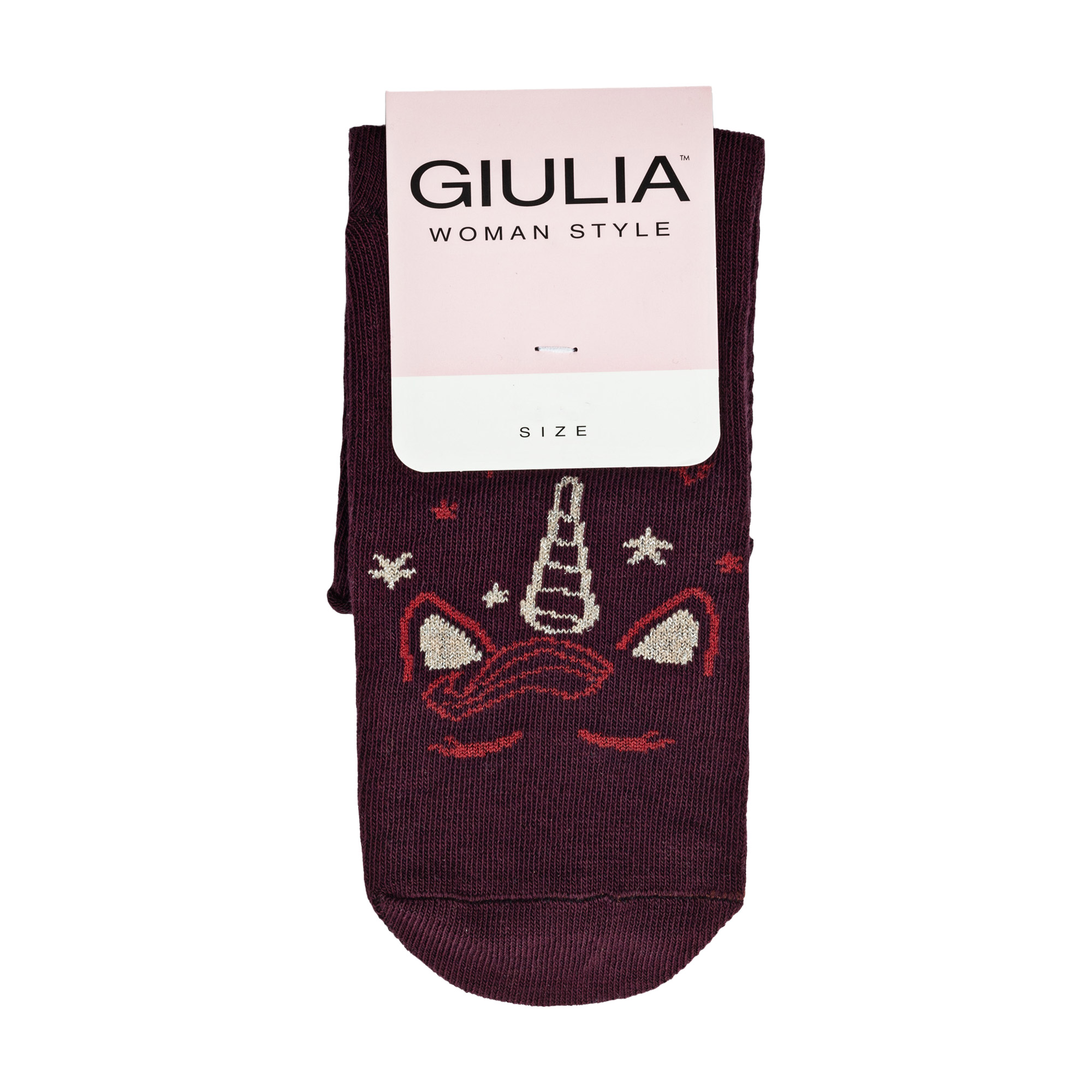 

Шкарпетки жіночі Giulia WBM-001 Marsala, розмір 36-38