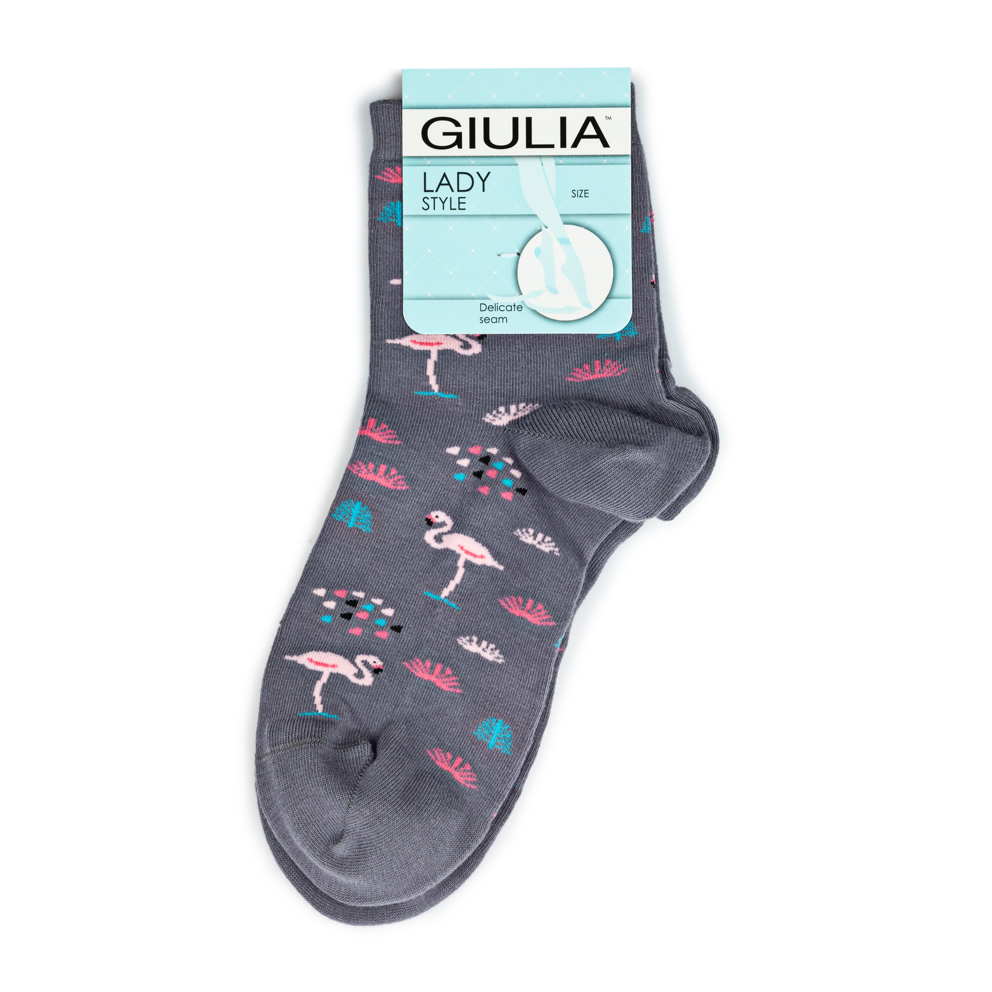 

Шкарпетки жіночі GIULIA LSL-02 calzino fumo р.39-40