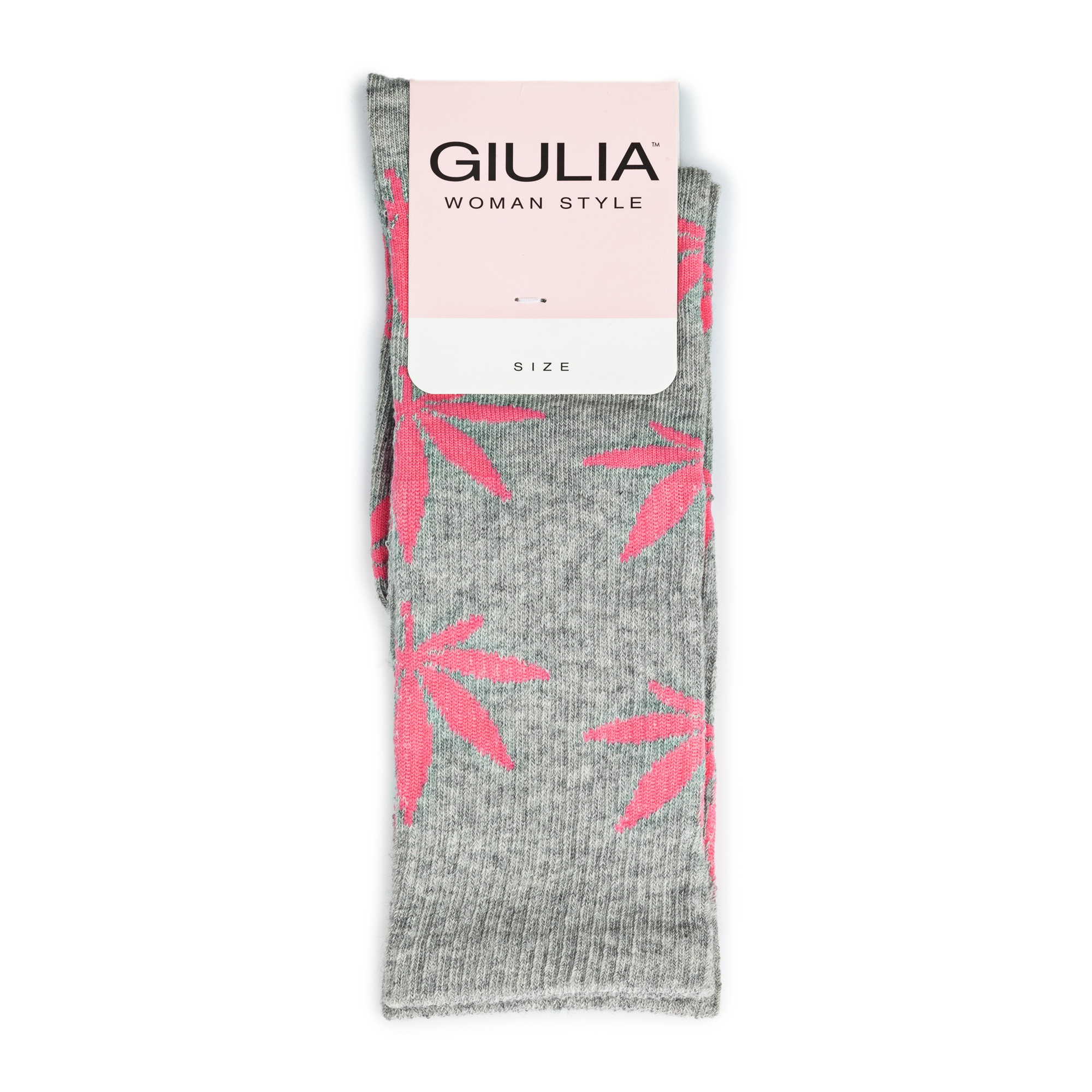 

Шкарпетки жіночі GIULIA WRL-001 MELANGE gamb light grey rose р.39-40