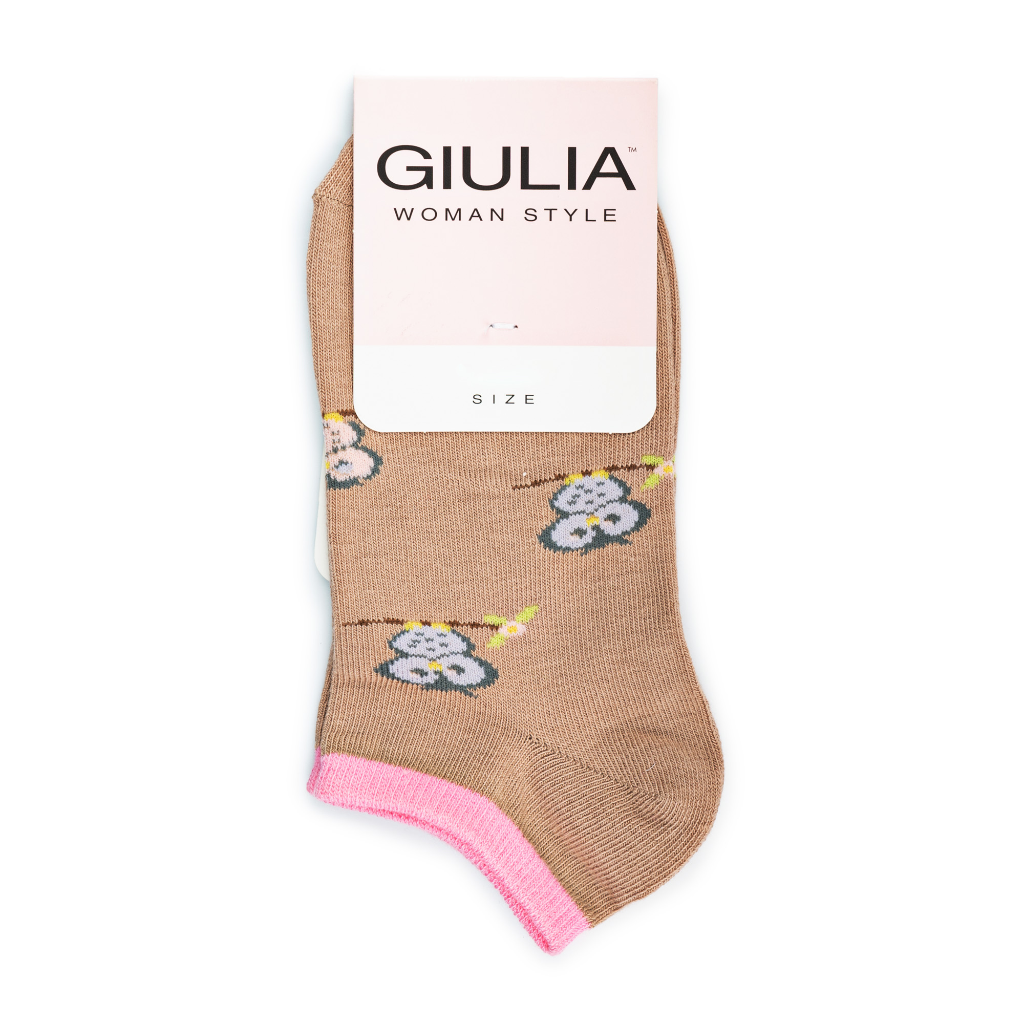 

Шкарпетки жіночі GIULIA WSS-010 calzino beige р.39-40