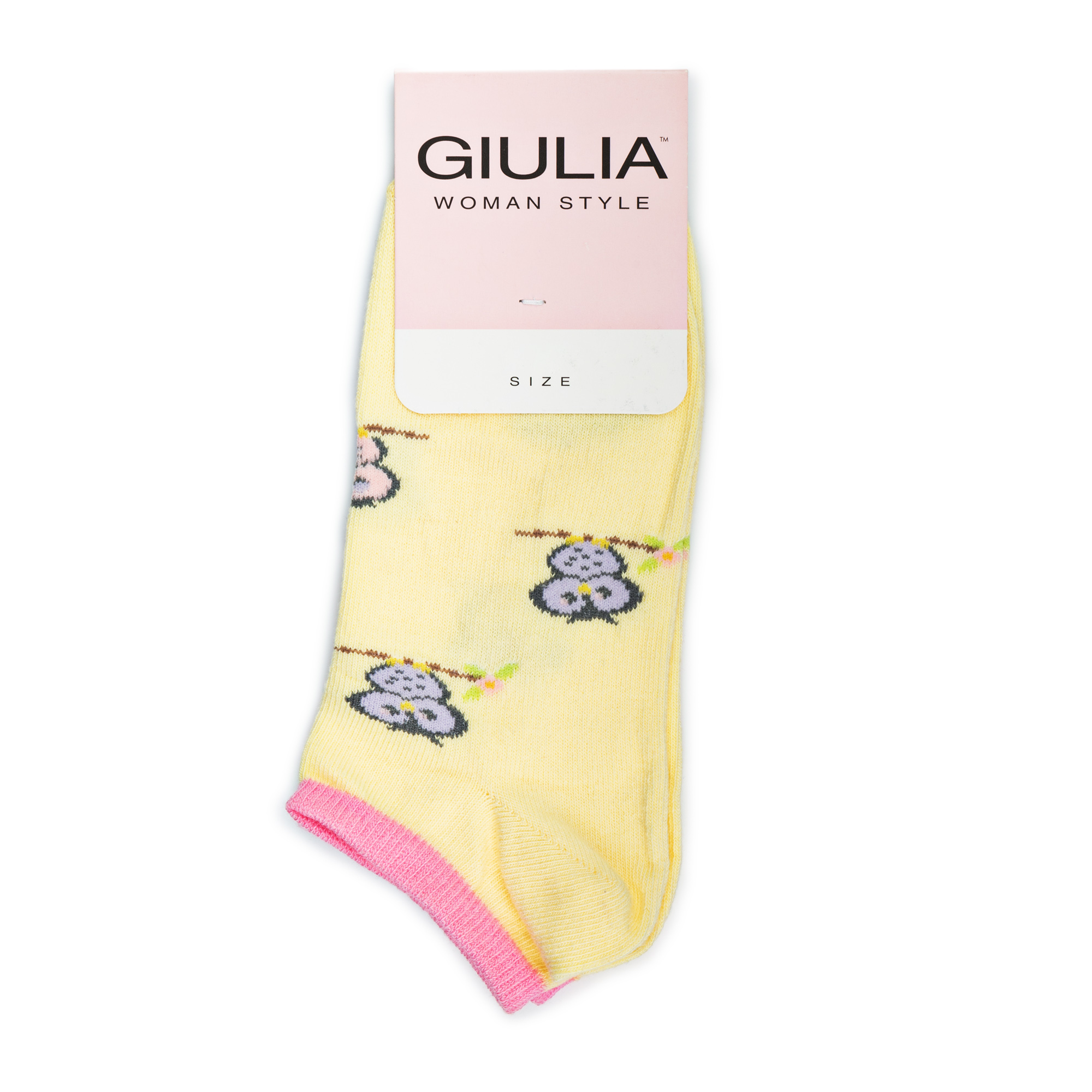 

Шкарпетки жіночі GIULIA WSS-010 calzino yellow р.39-40