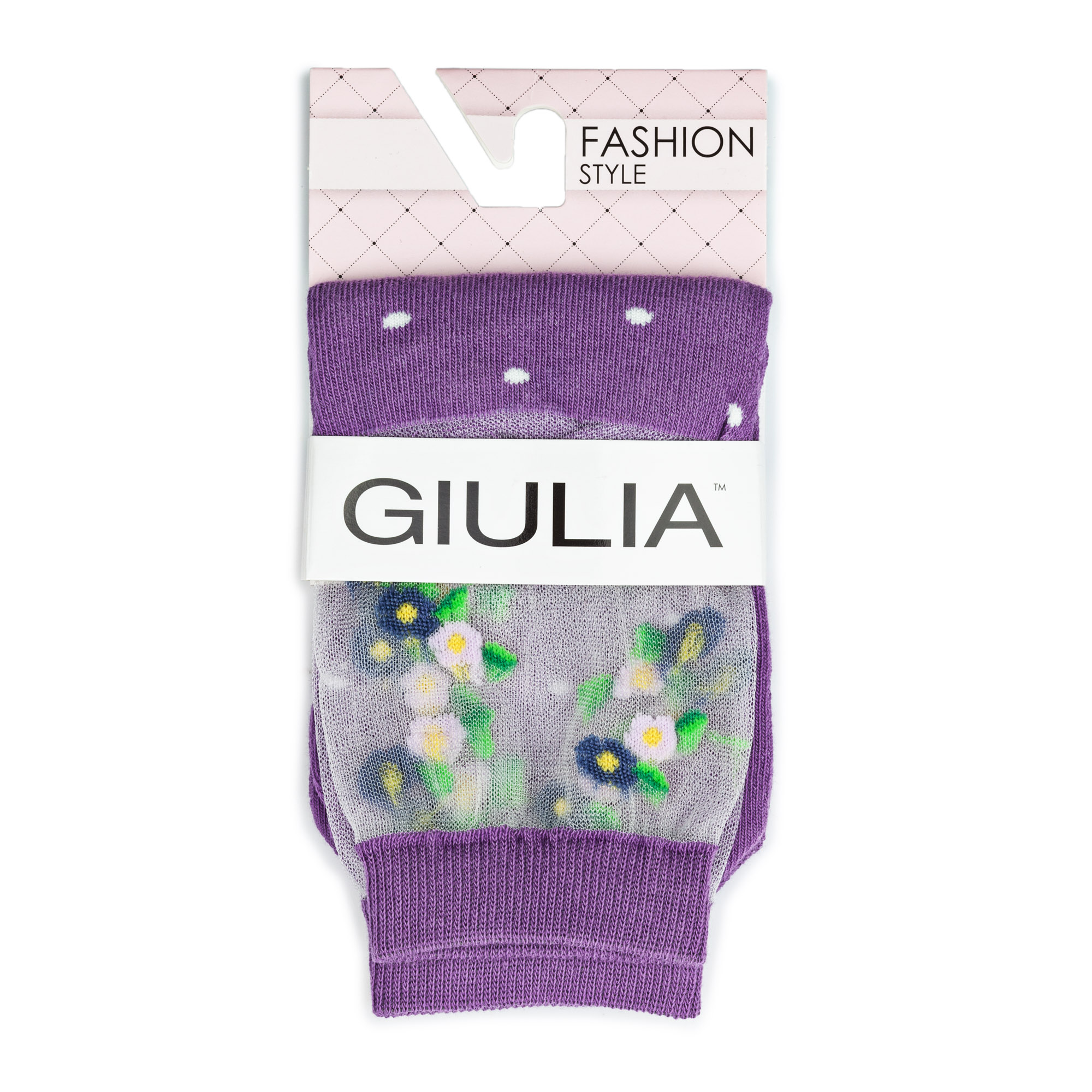

Шкарпетки жіночі GIULIA WSM-015 calzino lavander р.39-40
