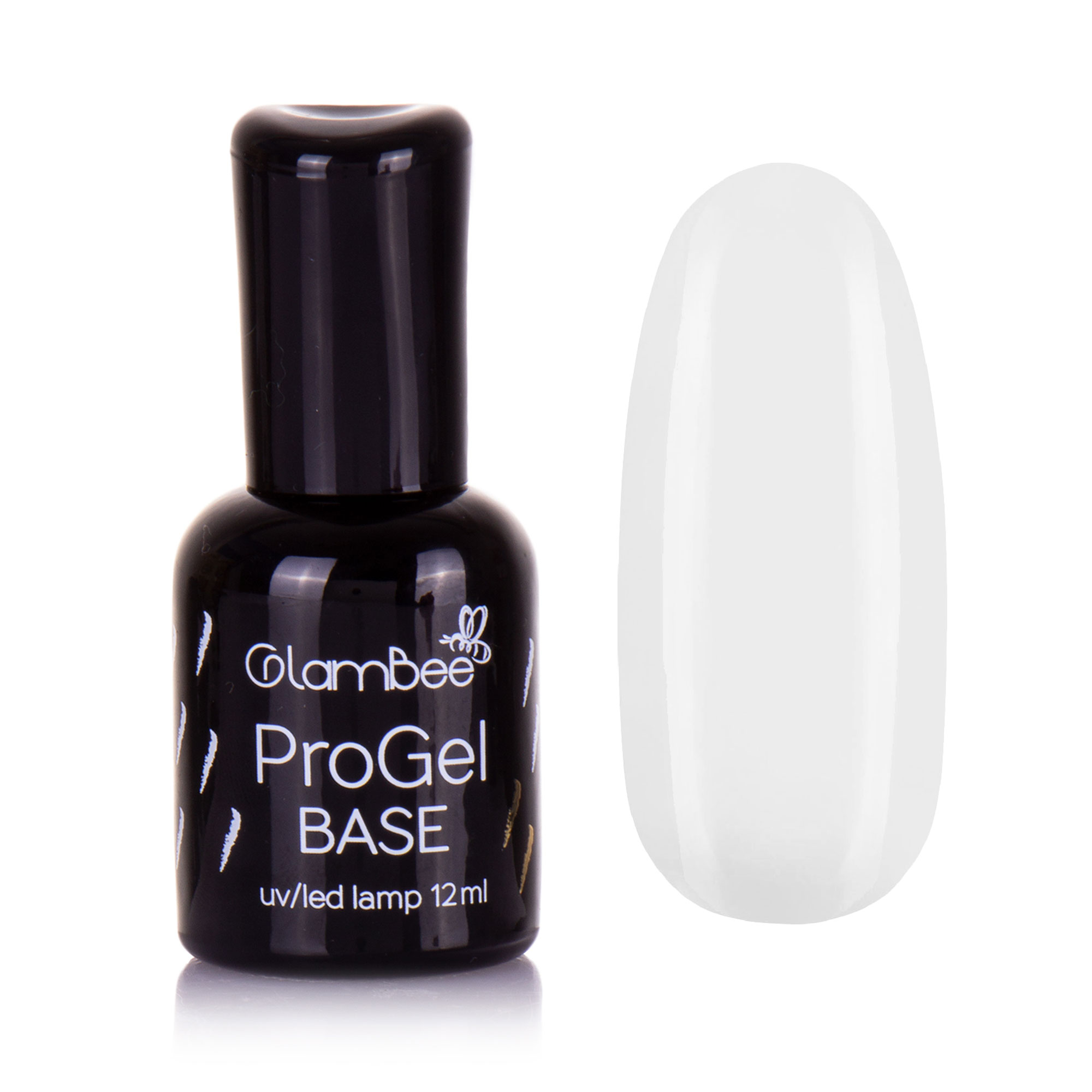 

Базове покриття для гель-лаку GlamBee ProGel Base, Прозорий, 12 мл