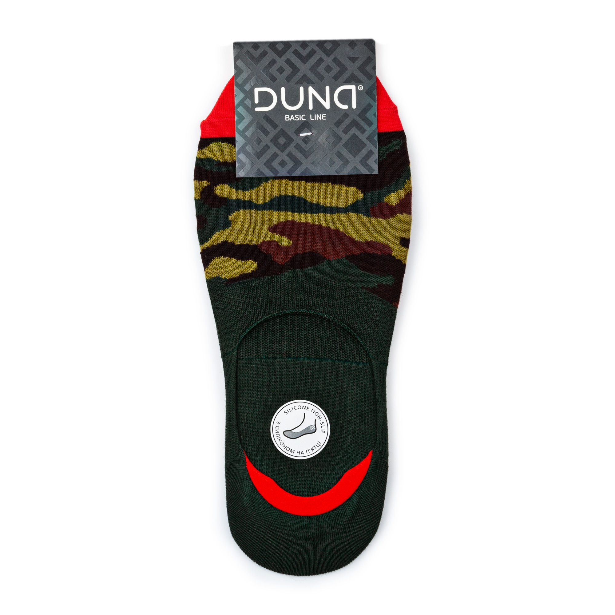 

Шкарпетки чоловічі DUNA 786 Зелений р.25-27