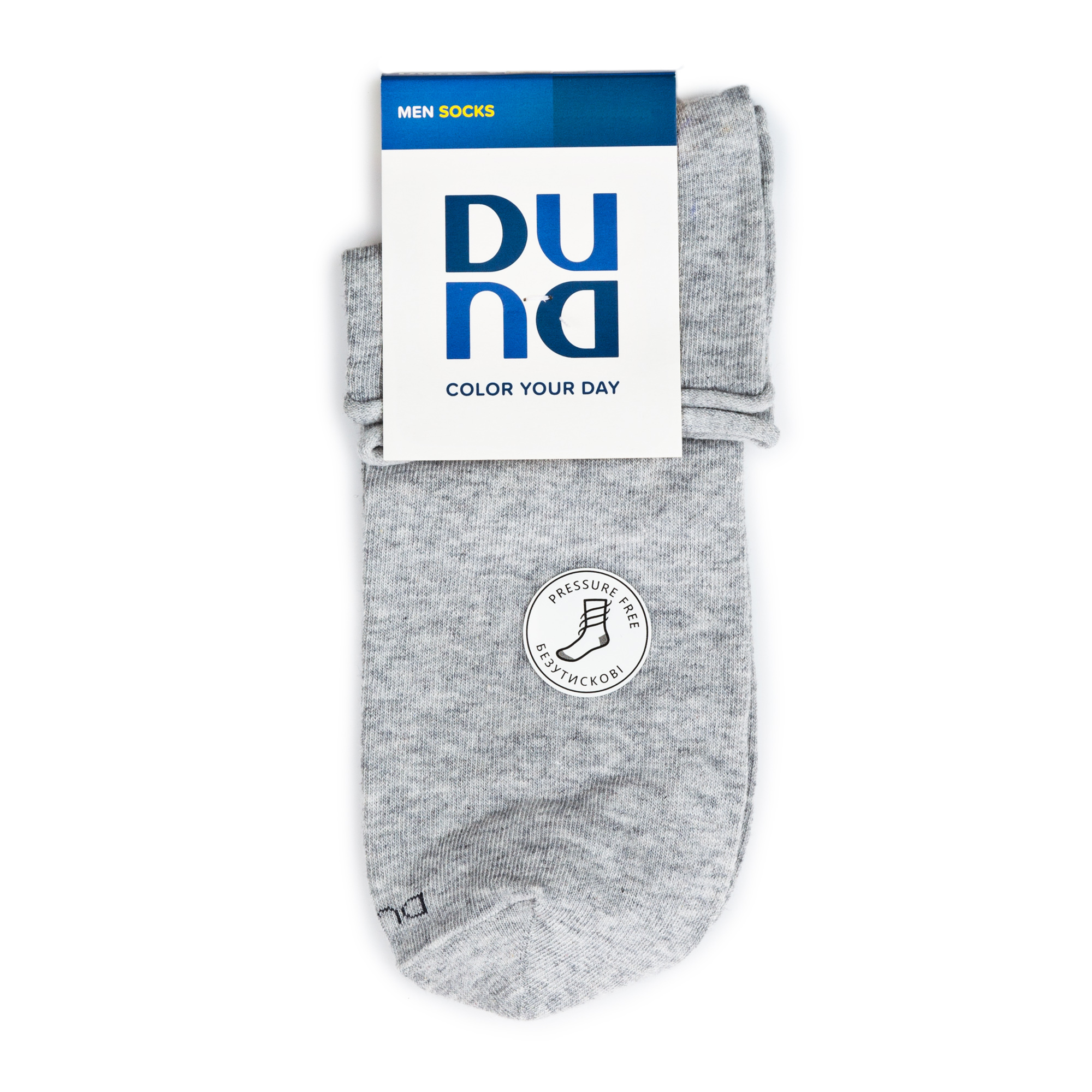 

Шкарпетки чоловічі DUNA 7016 р.25-27 Темно-сірий