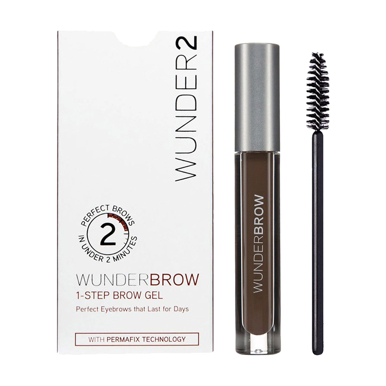 

Гель для брів Wunder2 Wunderbrow Вlack/Вrown, 3 г