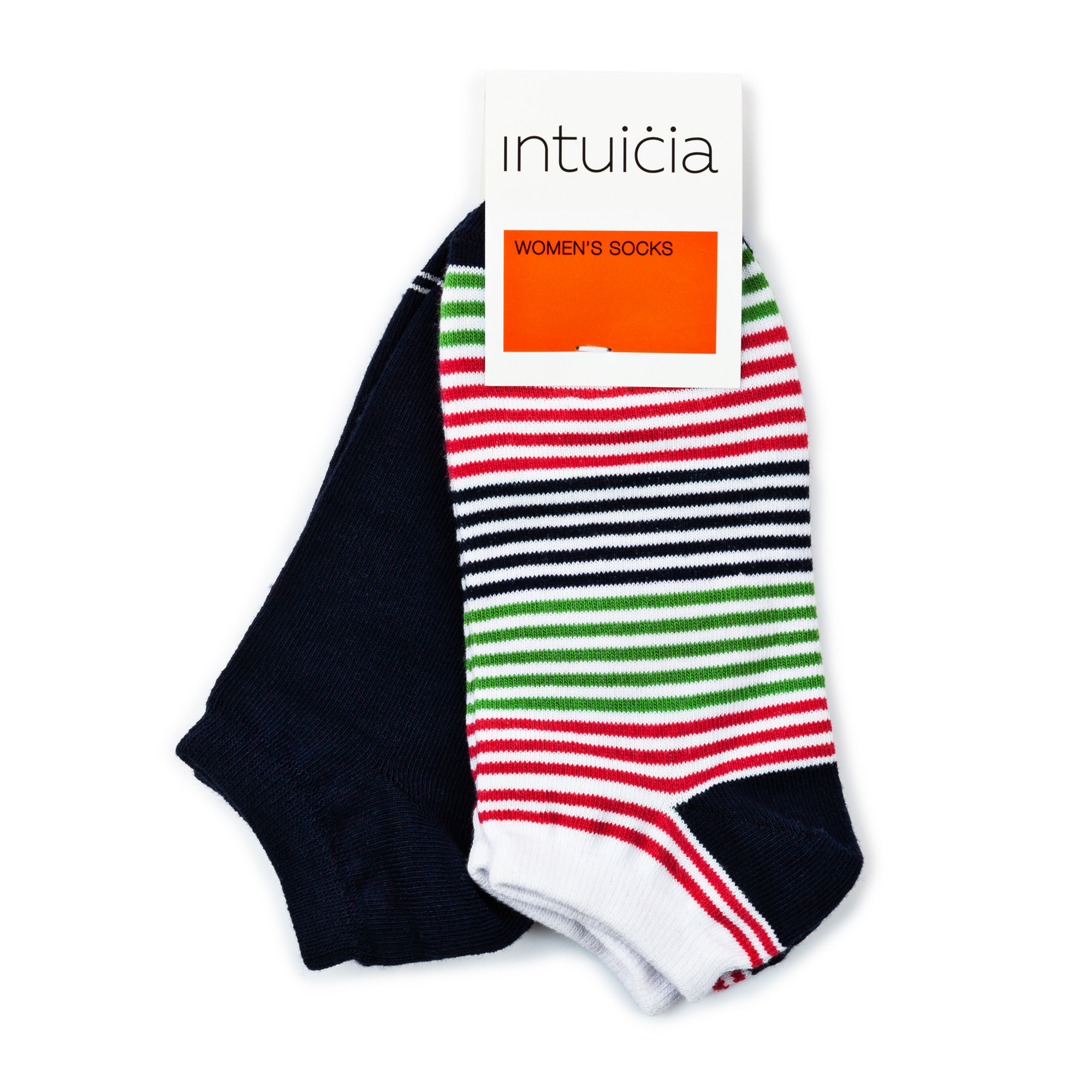 

Шкарпетки жіночі Intuicia 156 (компл2) ТЕМНО-СИНІЙ р.23-25