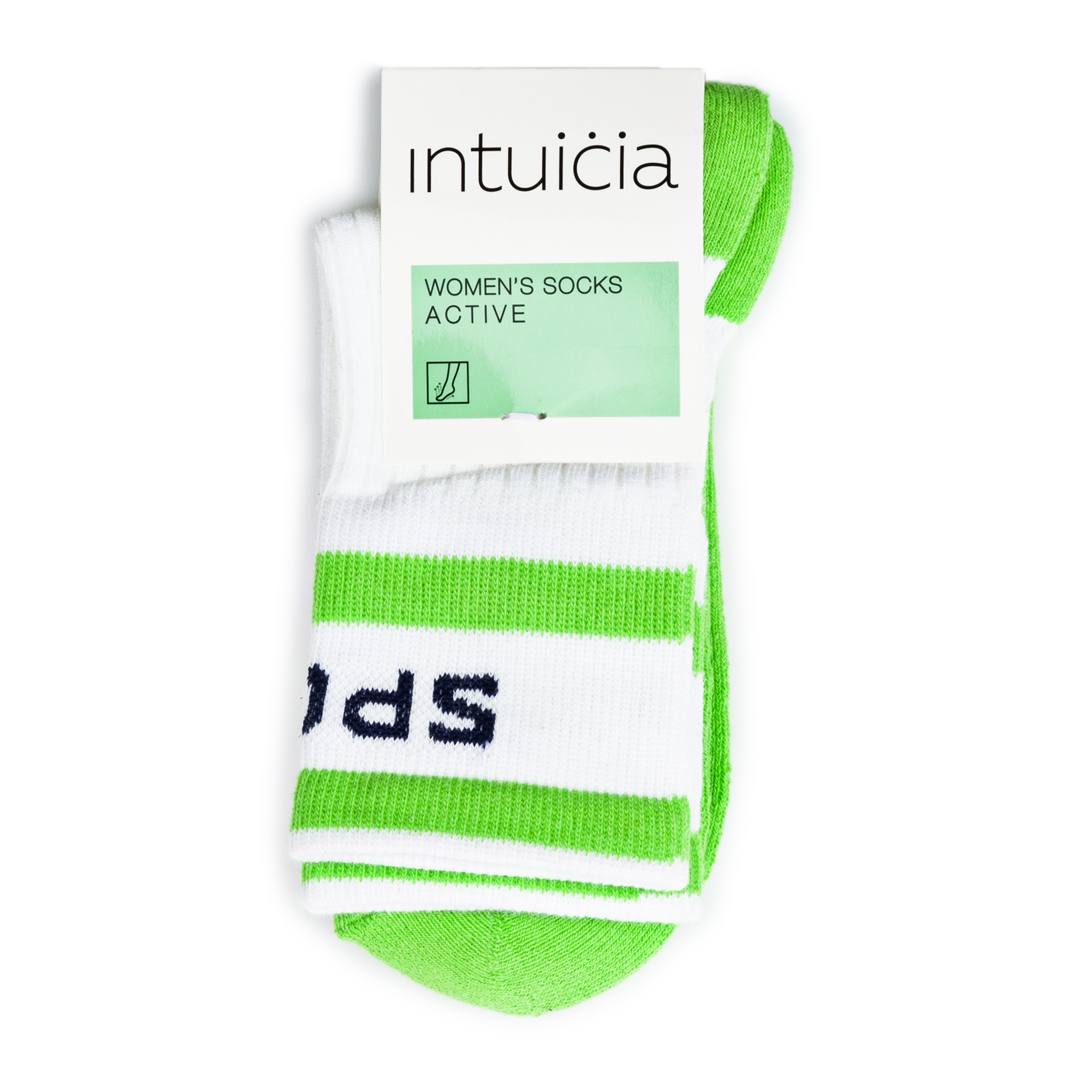 

Шкарпетки жіночі Intuicia 267 БІЛИЙ р.23-25