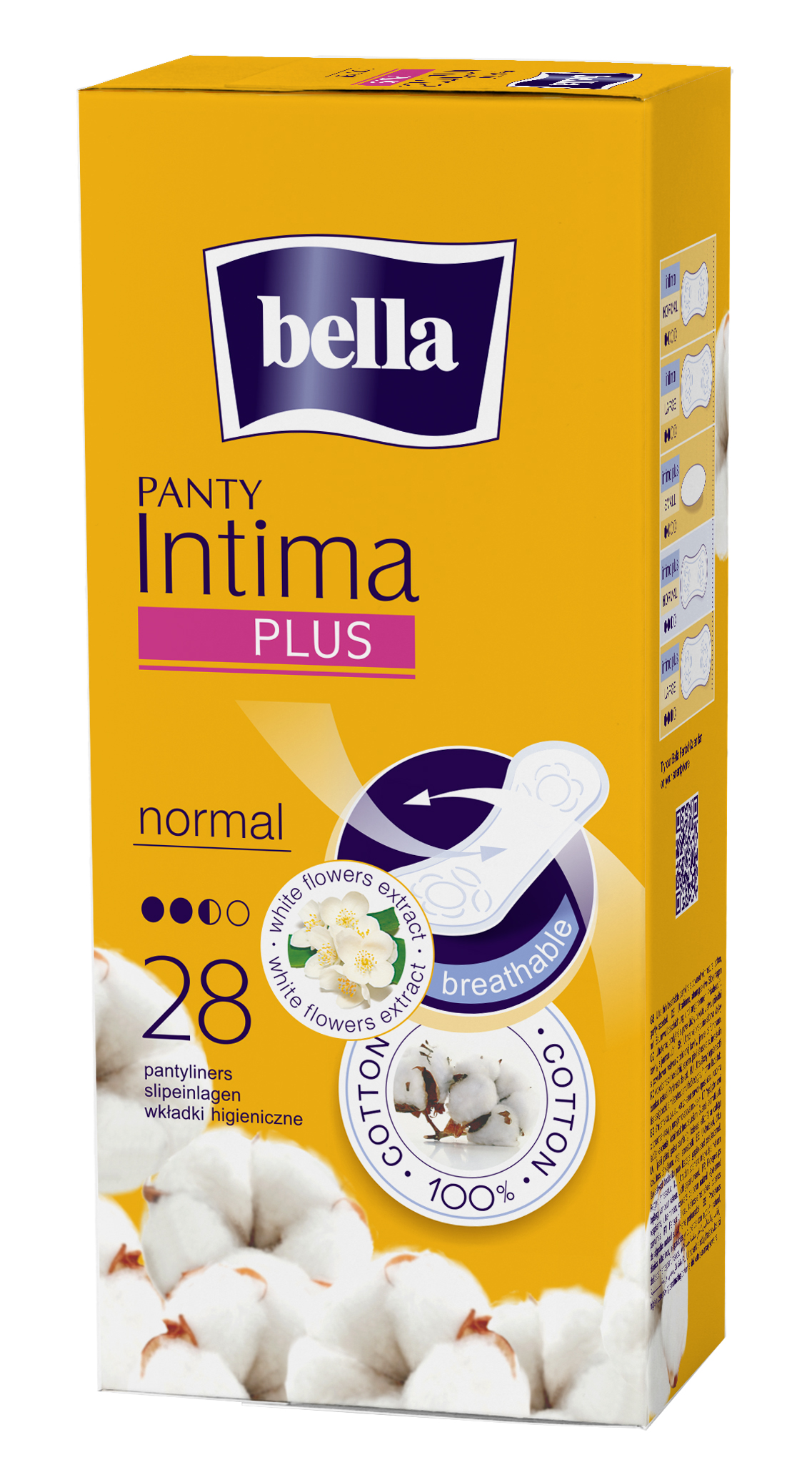 

Прокладки щоденнi Bella panty intima plus normal, 28 шт.