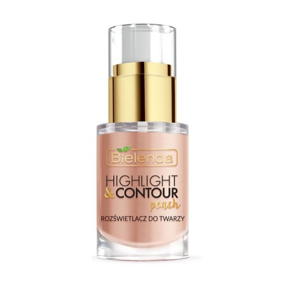 

Хайлайтер Bielenda Highlight & Contour peach персиковий, 15 мл