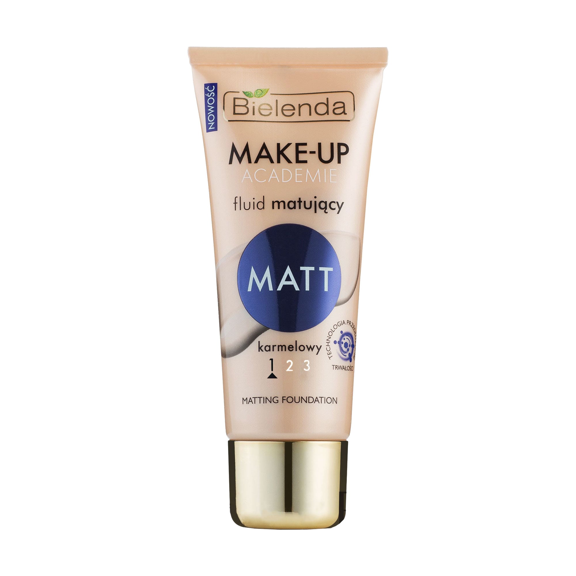 

Матувальний тональний крем для обличчя Bielenda Make-Up Academie MATT 01 натуральний, 30 г