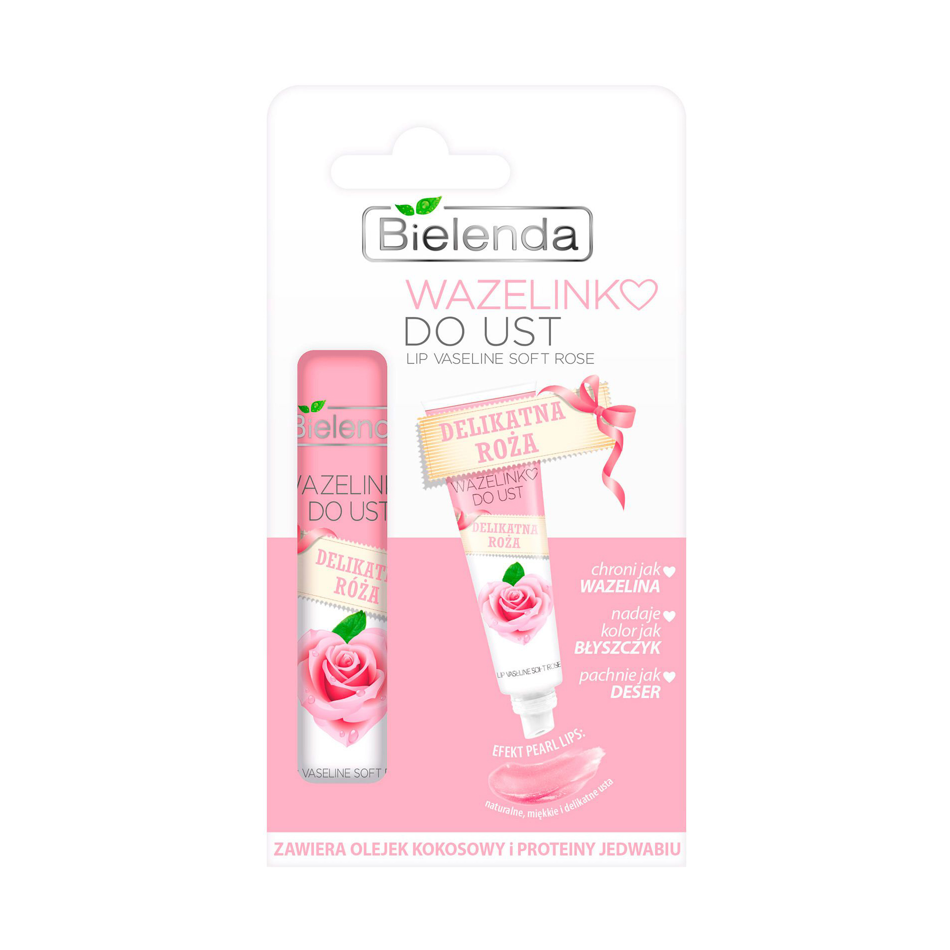 

Бальзам для губ Bielenda Lip Balm ніжна троянда, 10 г
