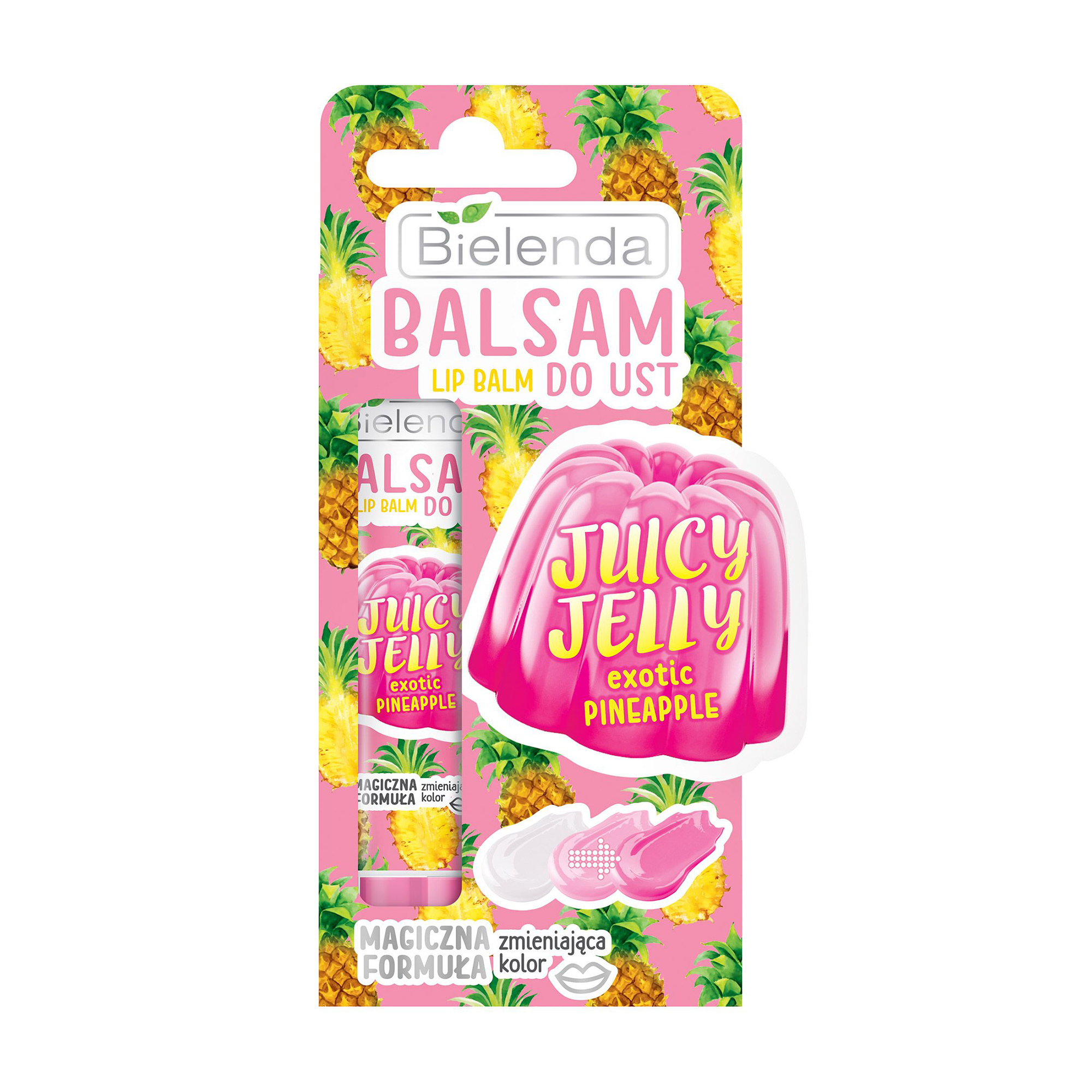 

Бальзам для губ Bielenda Juicy Jelly ананас, 10 г