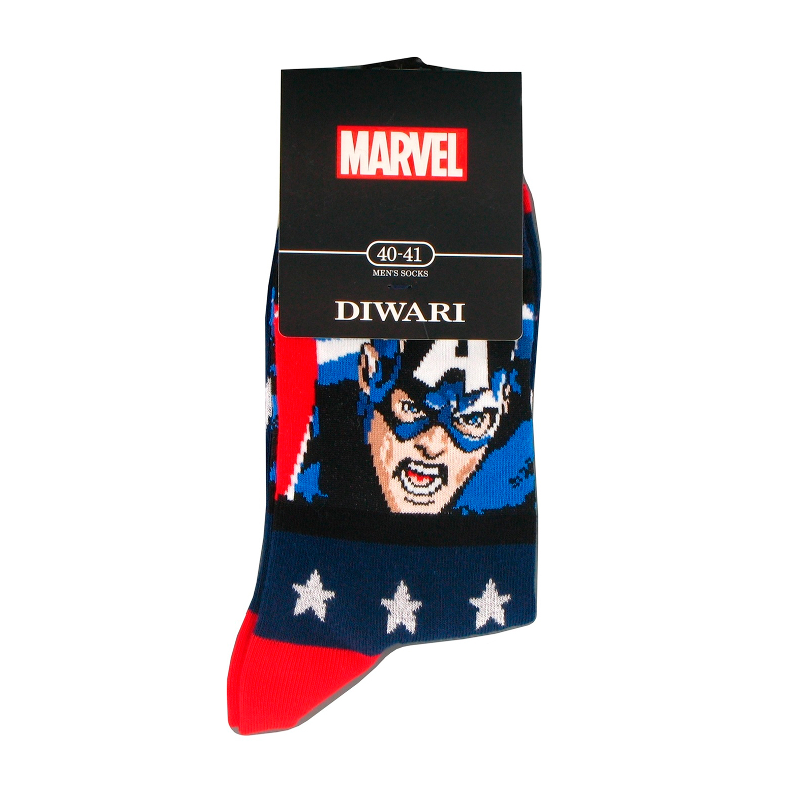 

Шкарпетки Чоловічі DiWaRiMARVEL 17С-140СПМ 073 темно-синій р.27