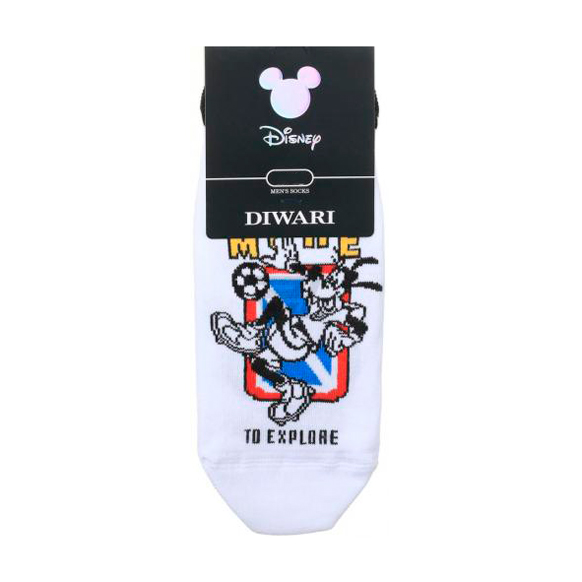 

Шкарпетки Чоловічі DiWaRiDISNEY 17С-167СПМ 369 БІЛИЙ р.27
