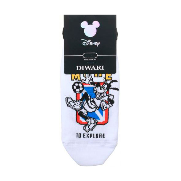 

Шкарпетки Чоловічі DiWaRiDISNEY 17С-168СПМ 369 БІЛИЙ р.27