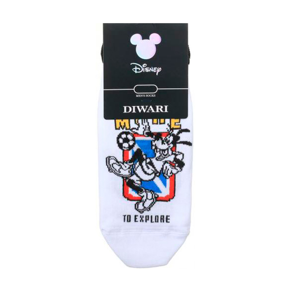 

Шкарпетки Чоловічі DiWaRiDISNEY 17С-168СПМ 369 БІЛИЙ р.29