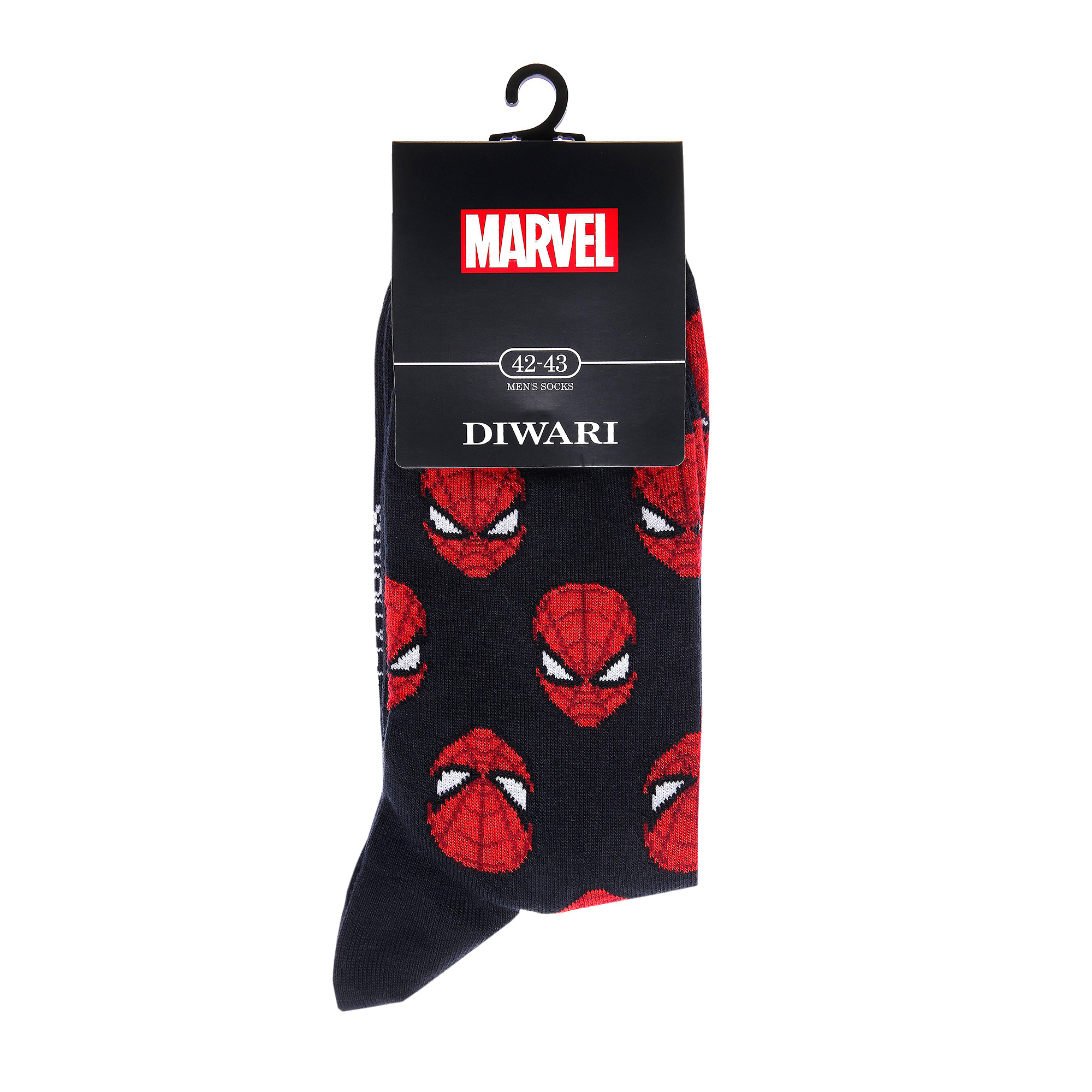 

Шкарпетки Чоловічі DiWaRiDW MARVEL 17С-140СПМ 071 темно-синій р.25