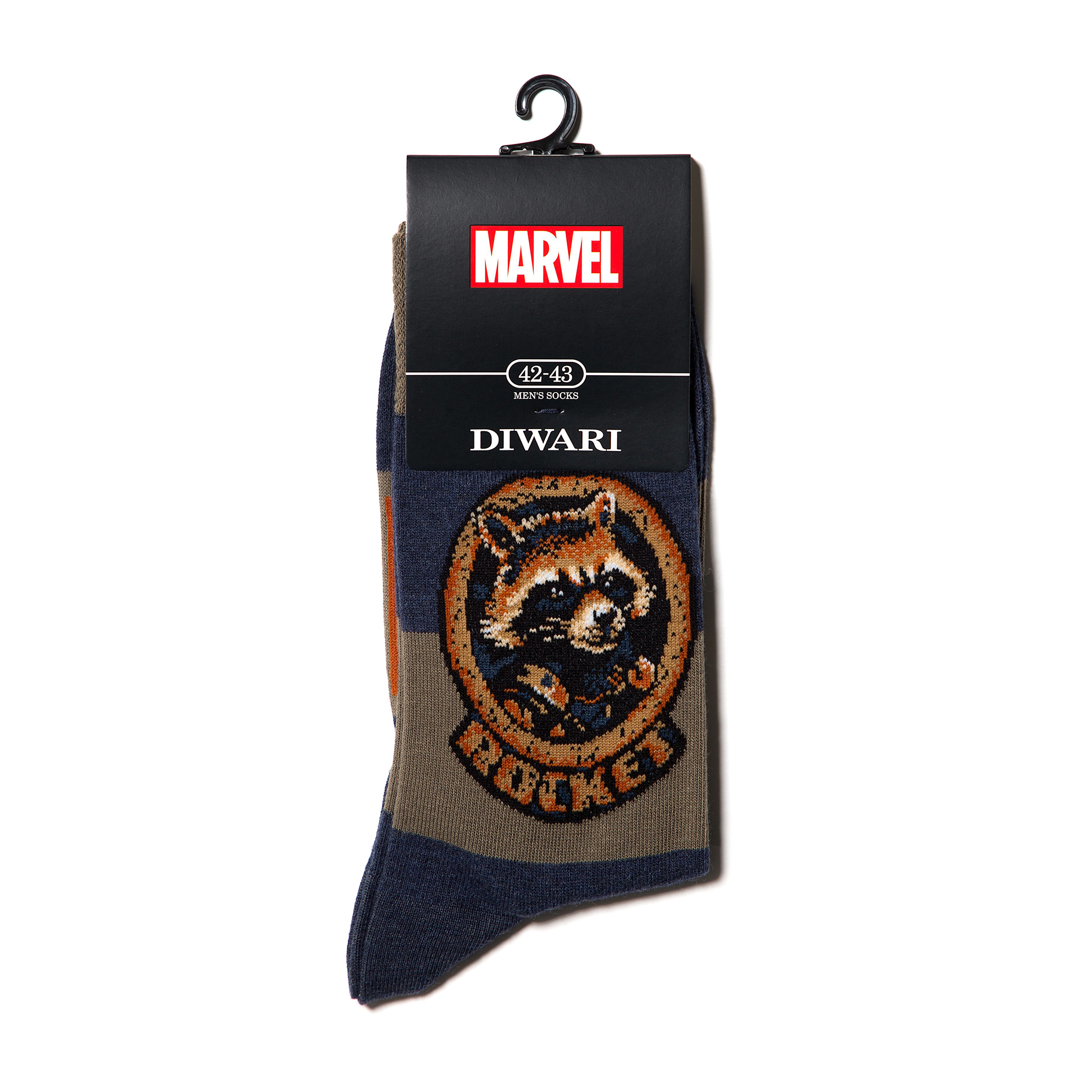 

Шкарпетки Чоловічі DiWaRiDW MARVEL 17С-140СПМ 118 хакі р.25
