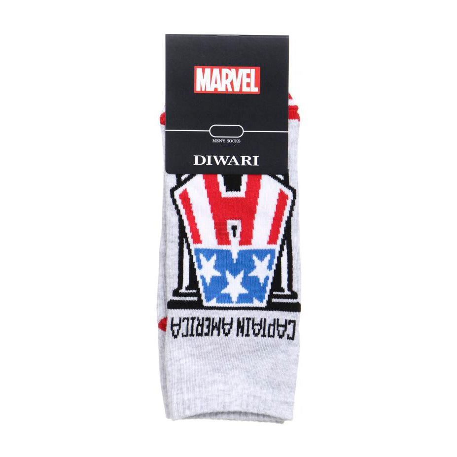 

Шкарпетки Чоловічі DiWaRiDW MARVEL 17С-141СПМ 074 СВ.СІРИЙ р.29