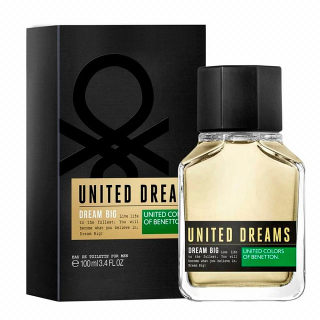 

Туалетна вода Benetton United Dreams Dream Big For Men чоловіча 100мл