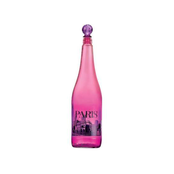 

Пляшка для води RENGA Siluet PURPLE скло,1л,151236 PUR