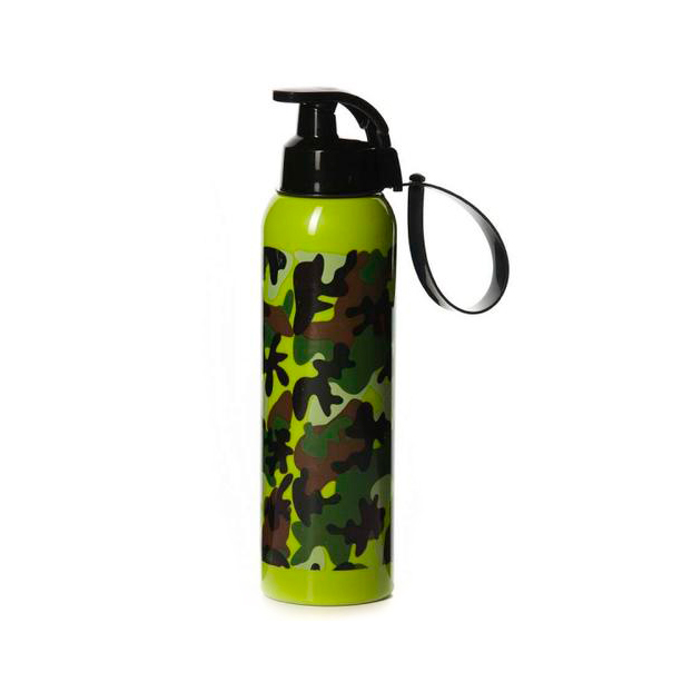 

Пляшка для води HEREVIN CAMOUFLAGE пластик,0,75л,161405-060