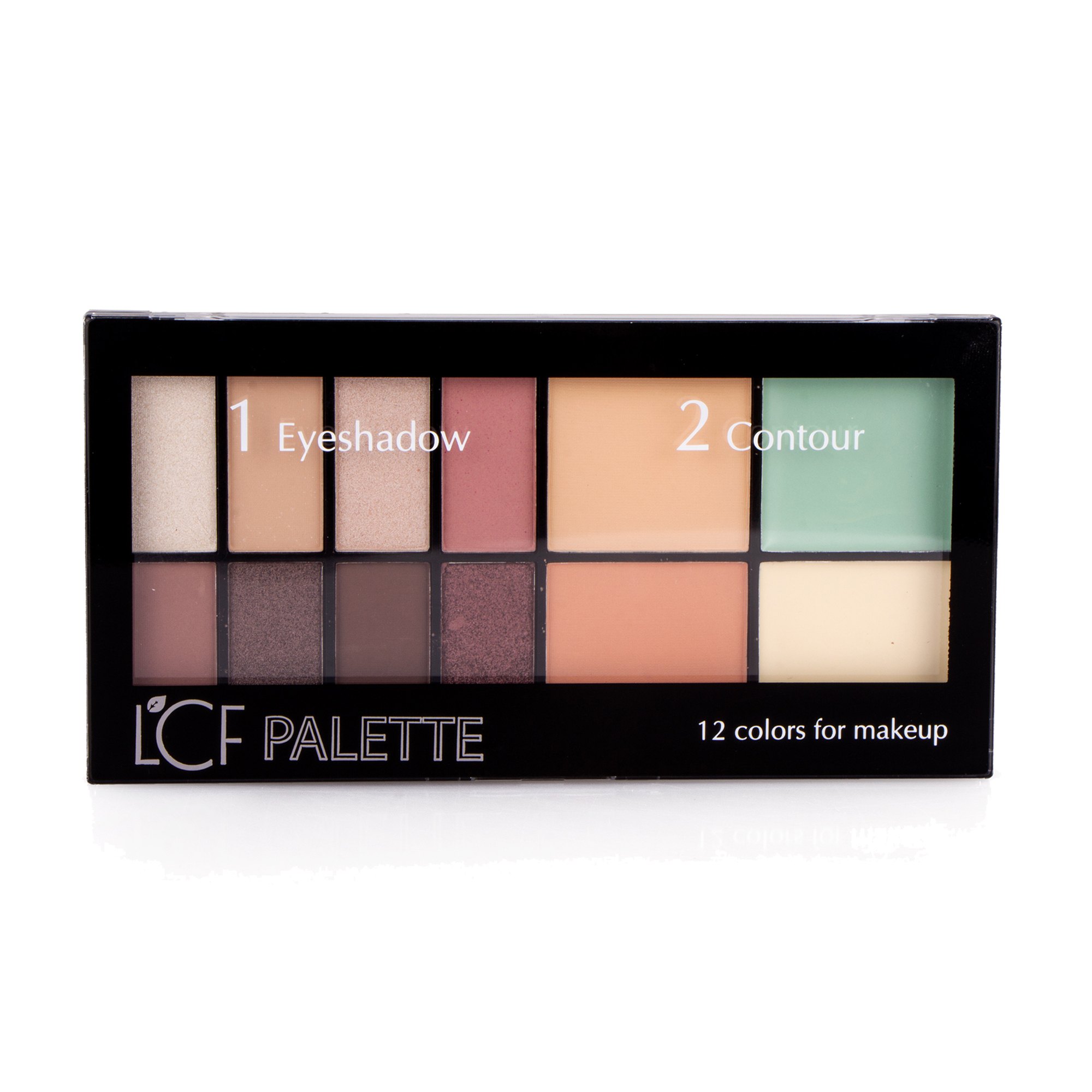 

Уцінка! Палітра тіней та контурінгу LCF тон 2, 13 г