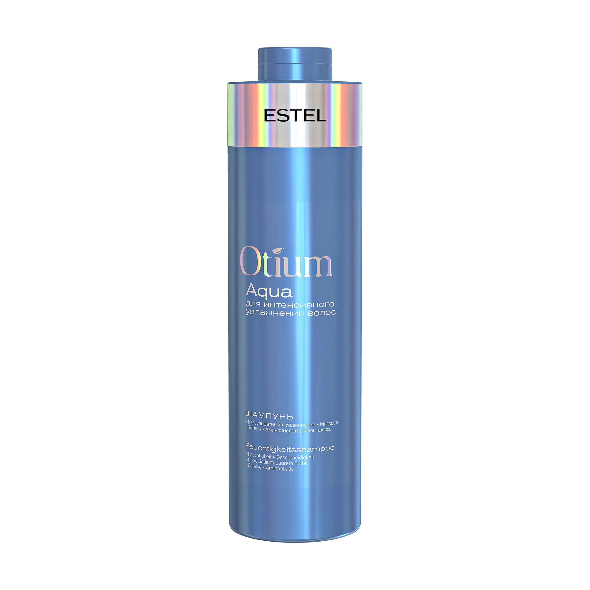 

Безсульфатний шампунь Estel Professional Otium Aqua Shampoo для інтенсивного зволоження волосся, 1 л