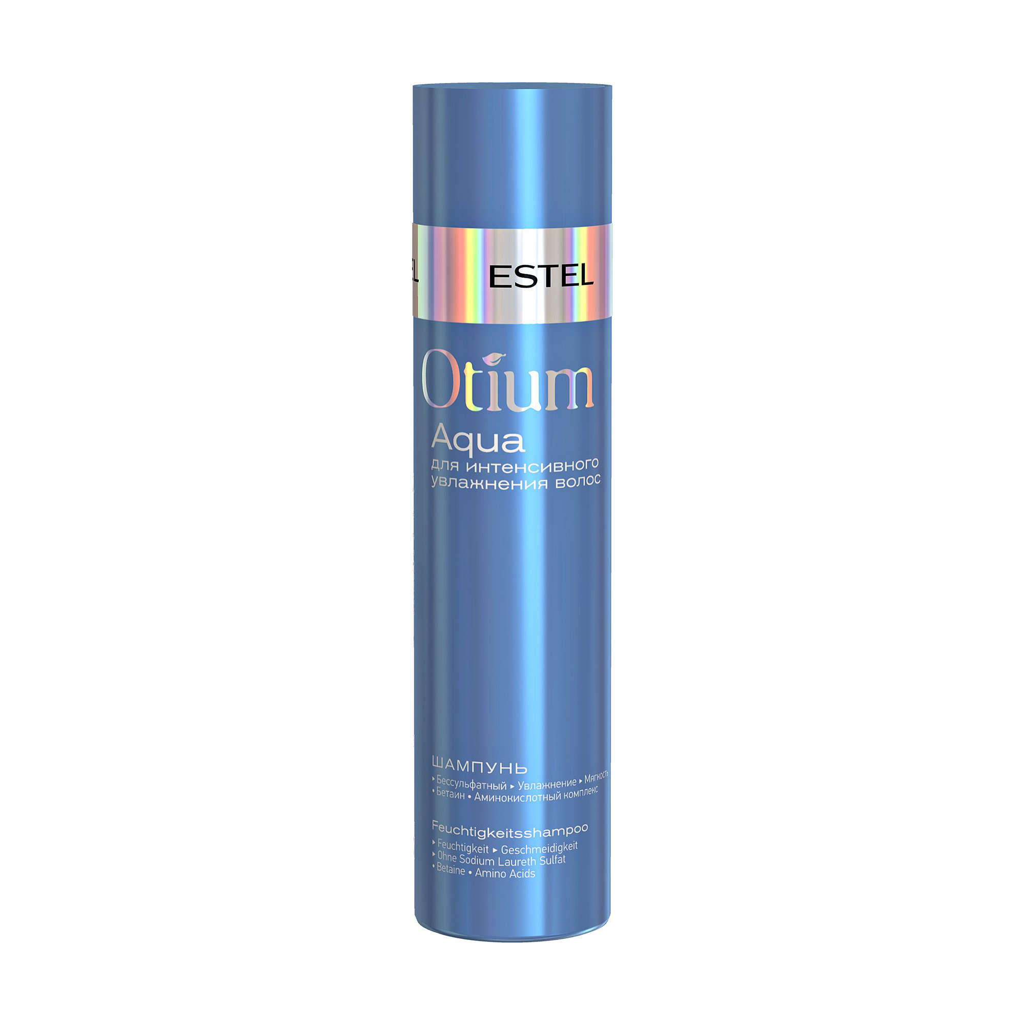 

Безсульфатний шампунь Estel Professional Otium Aqua Shampoo для інтенсивного зволоження волосся, 250 мл