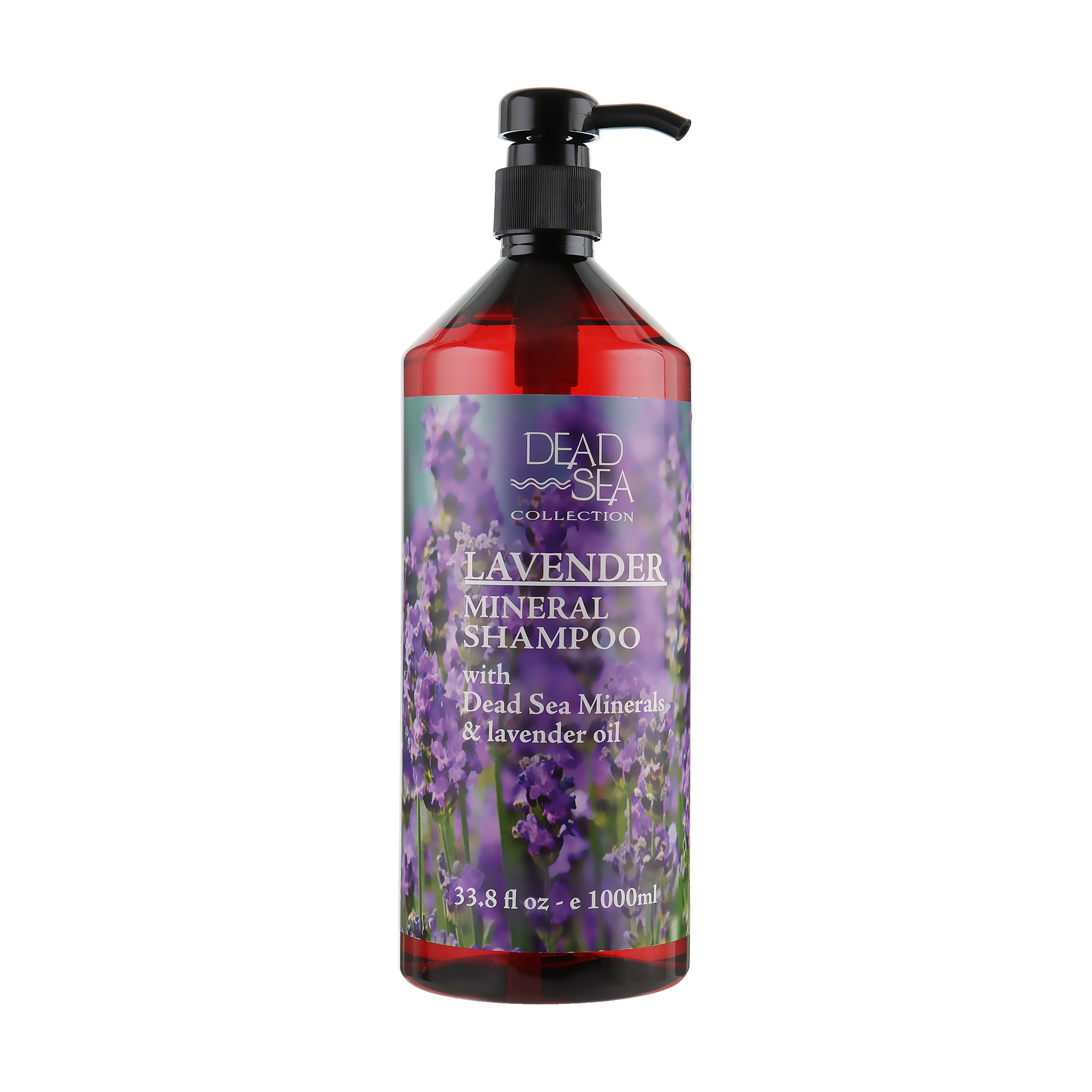 

Шампунь для волосся Dead Sea Collection Lavender Mineral Shampoo з мінералами Мертвого моря та олією лаванди, 1 л