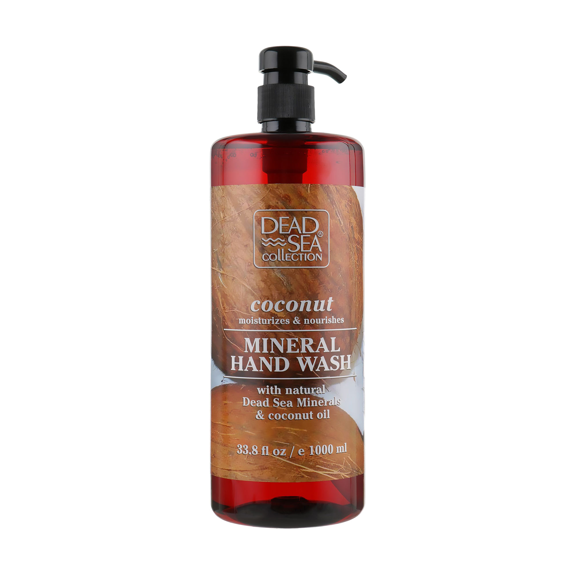 Акція на Мило рідке Dead Sea Collection Coconut Hand Wash with Natural Dead Sea Minerals, 1 л від Eva